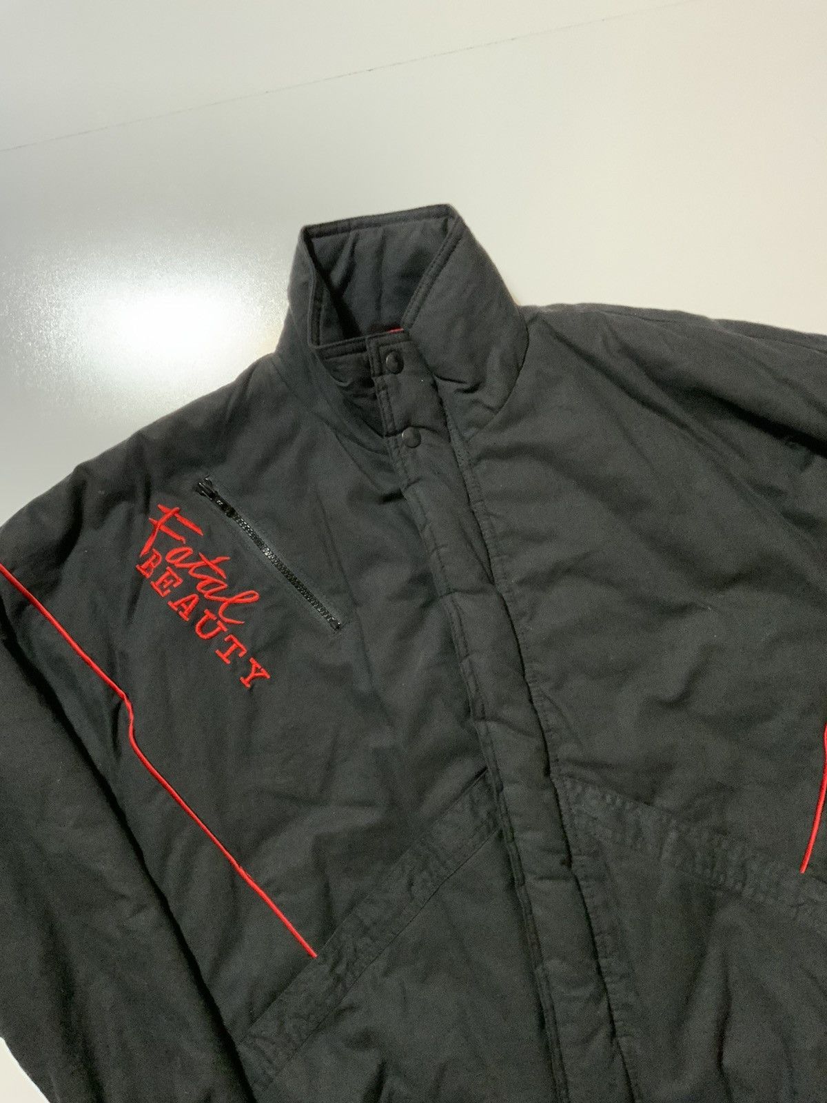 Vintage 1987 Fatal Beauty Whoopi Goldberg Movie Crew Bomber Jacket Size US M / EU 48-50 / 2 - 3 Thumbnail