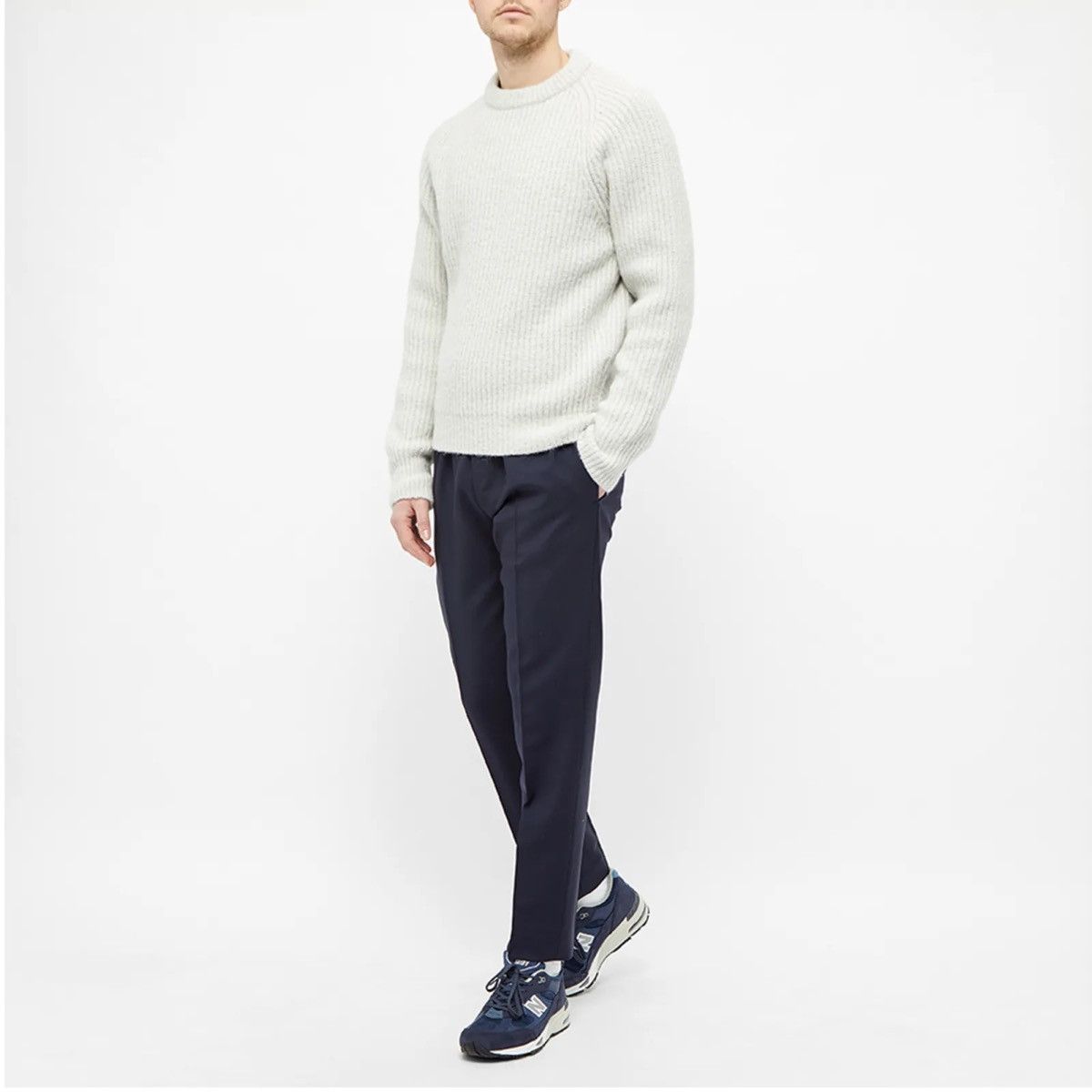 Acne Studios Acne Studios Ryder L Wool Mohair Pant - Navy Size US 32 / EU 48 - 2 Thumbnail