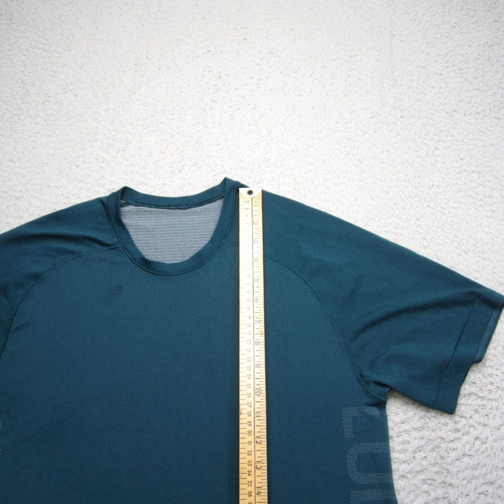 Lululemon Lululemon Metal Vent Tech Shirt Mens M Blue Running Training Performance Stretch Shirt Size US M / EU 48-50 / 2 - 5 Thumbnail