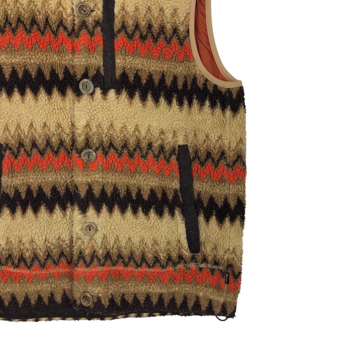 Japanese Brand 📌Vintage Vest Navajo Native Design Neo Fleece Issey Miyake Size US L / EU 52-54 / 3 - 6 Thumbnail