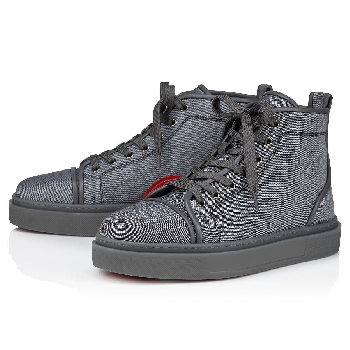 Christian Louboutin oc11z0126 Adolon Sneakers in Grey Size US 7 / EU 40 - 1 Thumbnail