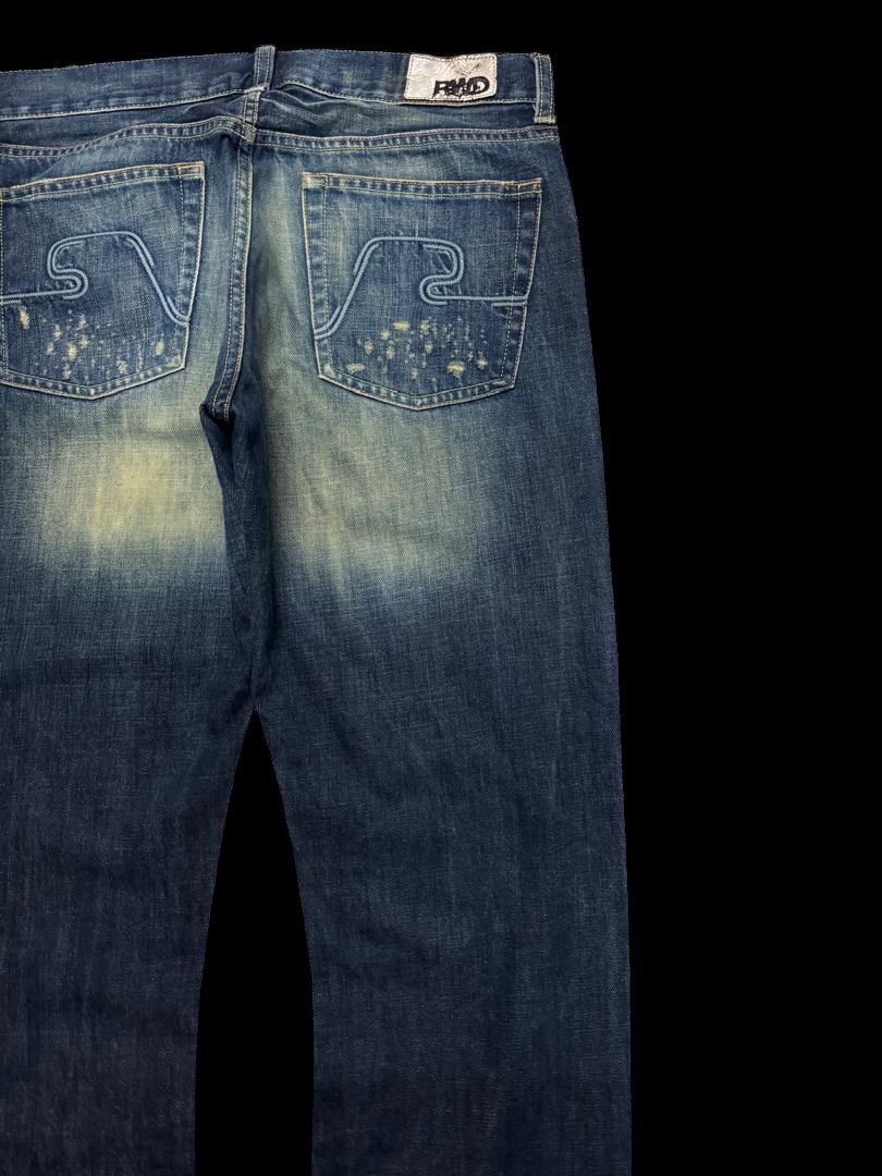 Vintage FLARE 90s Insane Japanese Rafter Rusty Mudwash Distressed Size US 31 - 18 Thumbnail