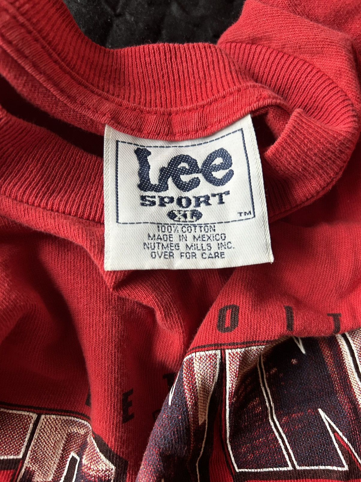 Lee × NHL Detroit Red Wings Vintage Tee Size US XL / EU 56 / 4 - 2 Thumbnail