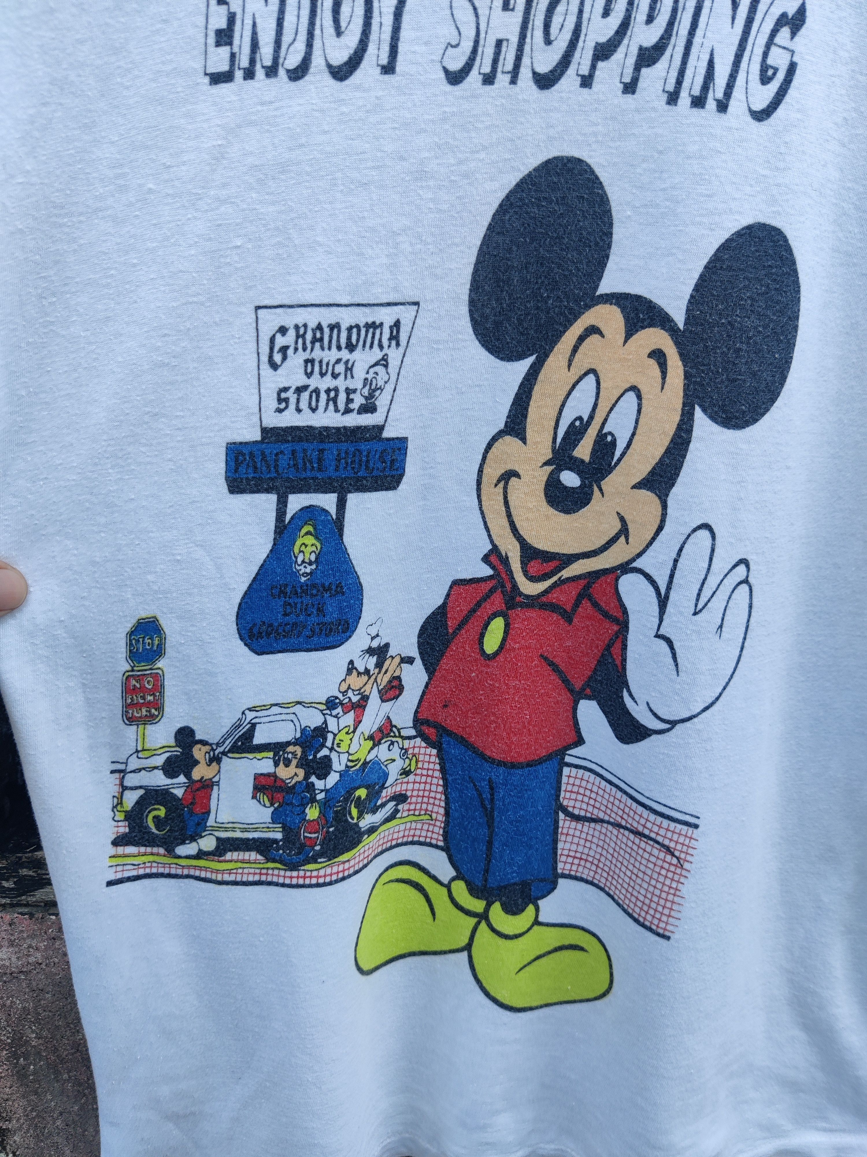 Mickey Mouse Vintage Mickey Grandma Duck Store Shirt Size US XS / EU 42 / 0 - 5 Thumbnail