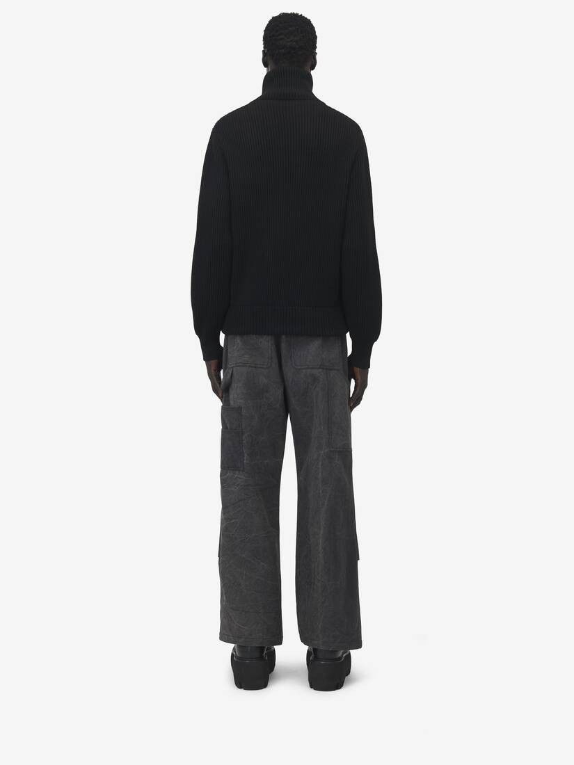 Alexander McQueen o1srvl11e0226 McQueen Tartan Zipped Cardigan In Multicolor Size US L / EU 52-54 / 3 - 4 Thumbnail