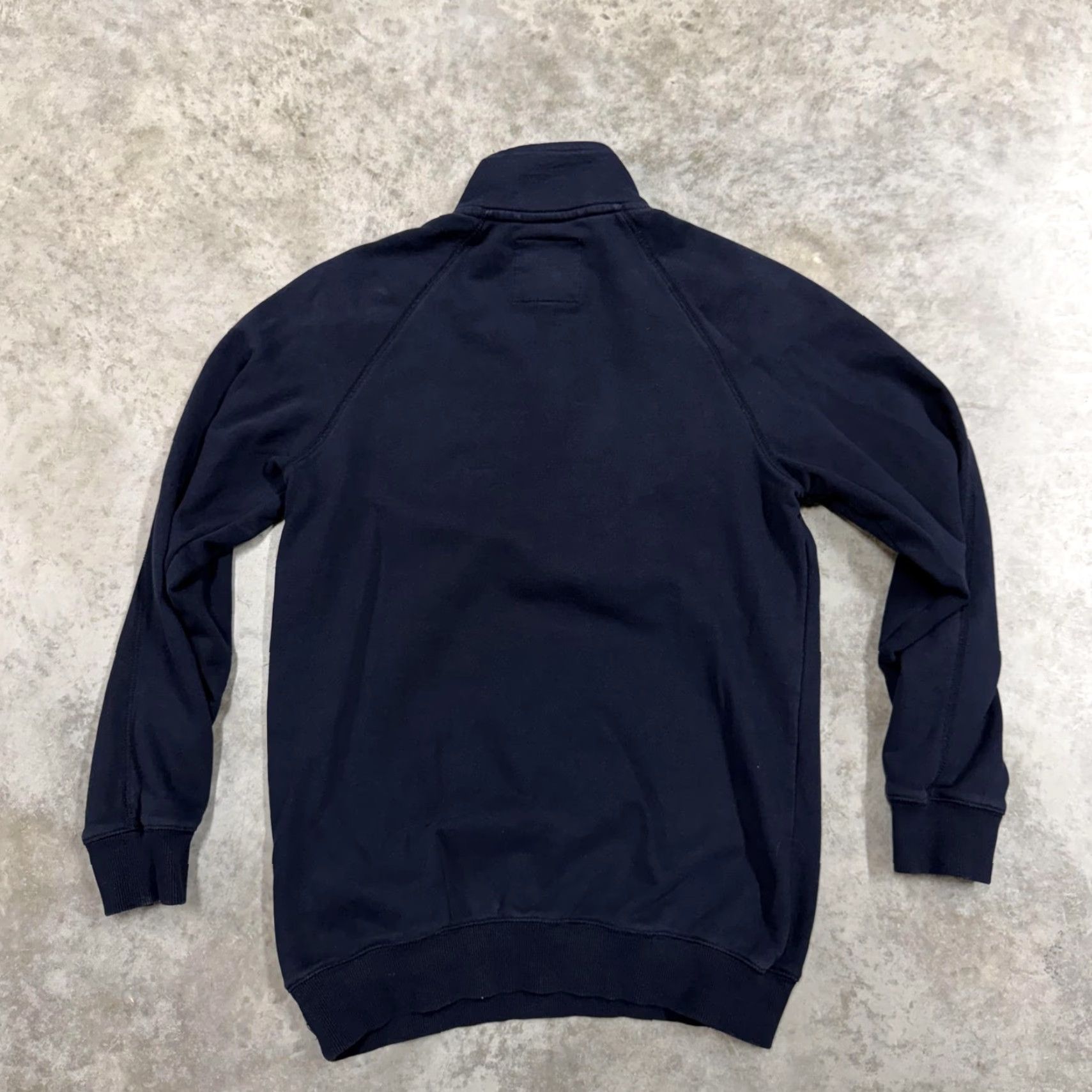 Vintage VINTAGE American Tall Sweatshirt Mens Small Navy 1/4 Zip Mock Neck Pullover Solid Size US S / EU 44-46 / 1 - 4 Thumbnail