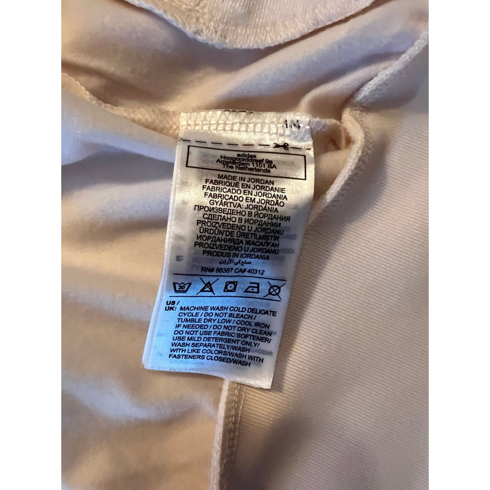 Adidas Adidas Firebird Track Jacket Beige Wonder White Full Zip Size US L / EU 52-54 / 3 - 9 Thumbnail