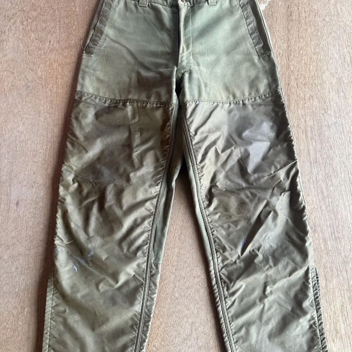 DAIWA STEALS💥90’s Vintage TIMBERLINE DoubleKnee Rusty Dirty Pants Size US 29 - 3 Thumbnail