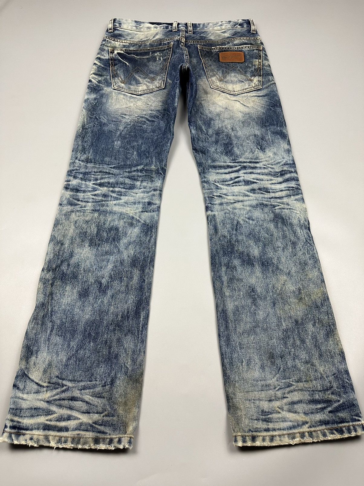 Japanese Brand Vintage Distressed DPSR Acid Washed Denim Size US 33 - 4 Thumbnail