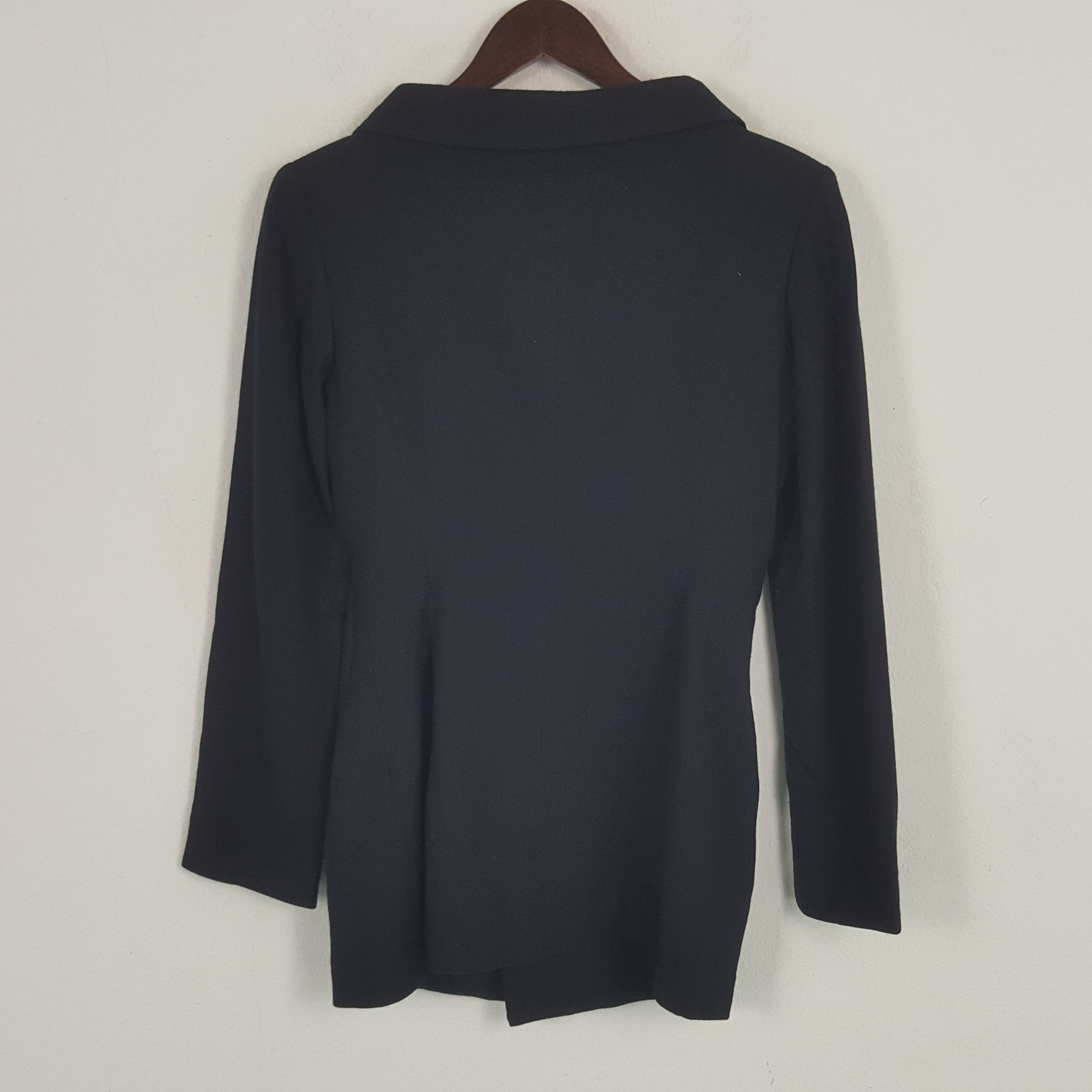 Japanese Brand × Vintage × Yohji Yamamoto Vintage Yohji Yamamoto x Noir Japanese Designer Jacket Size US XS / EU 42 / 0 - 2 Thumbnail