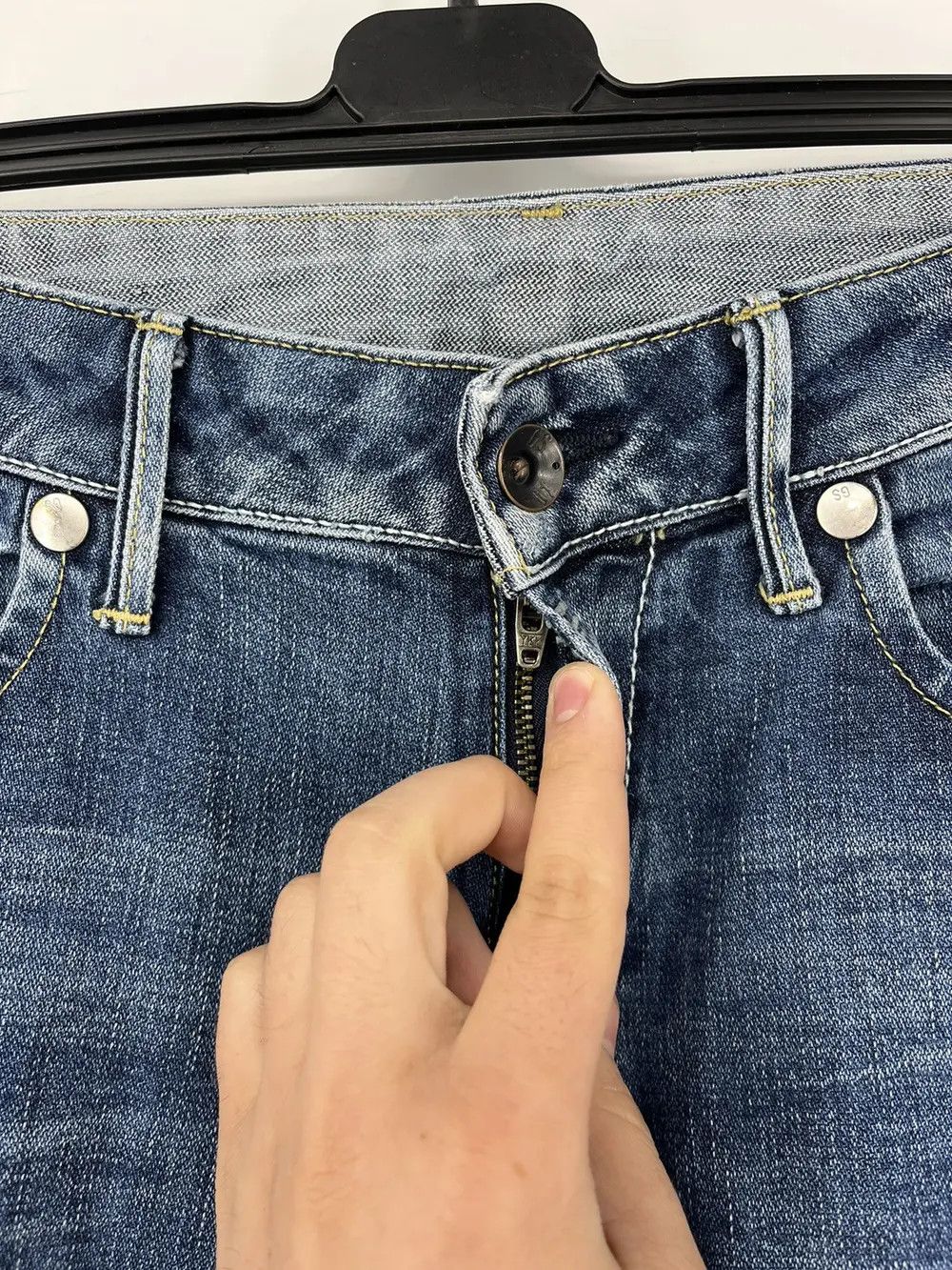 G-Star × Vintage Vintage G star Raw Denim Avant Garde Pants jeans Rick style Size US 34 / EU 50 - 6 Thumbnail