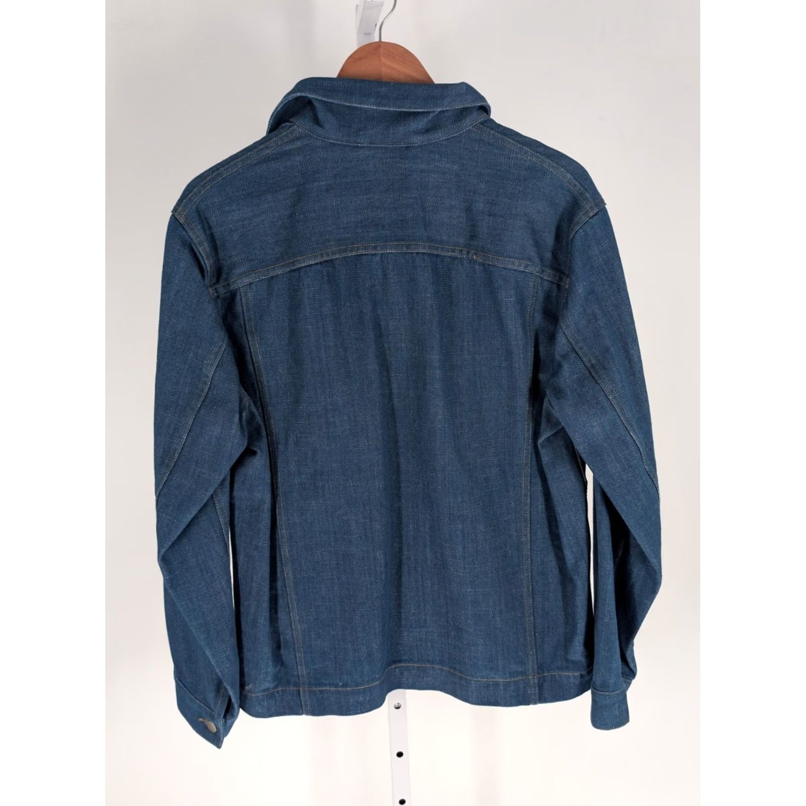 Uniqlo VINTAGE Uniqlo U Denim Trucker Jacket XS Men Blue Cotton 2021 Collection NWT/NEW with tags Trucker Style Accessories Mens Size US XS / EU 42 / 0 - 2 Thumbnail