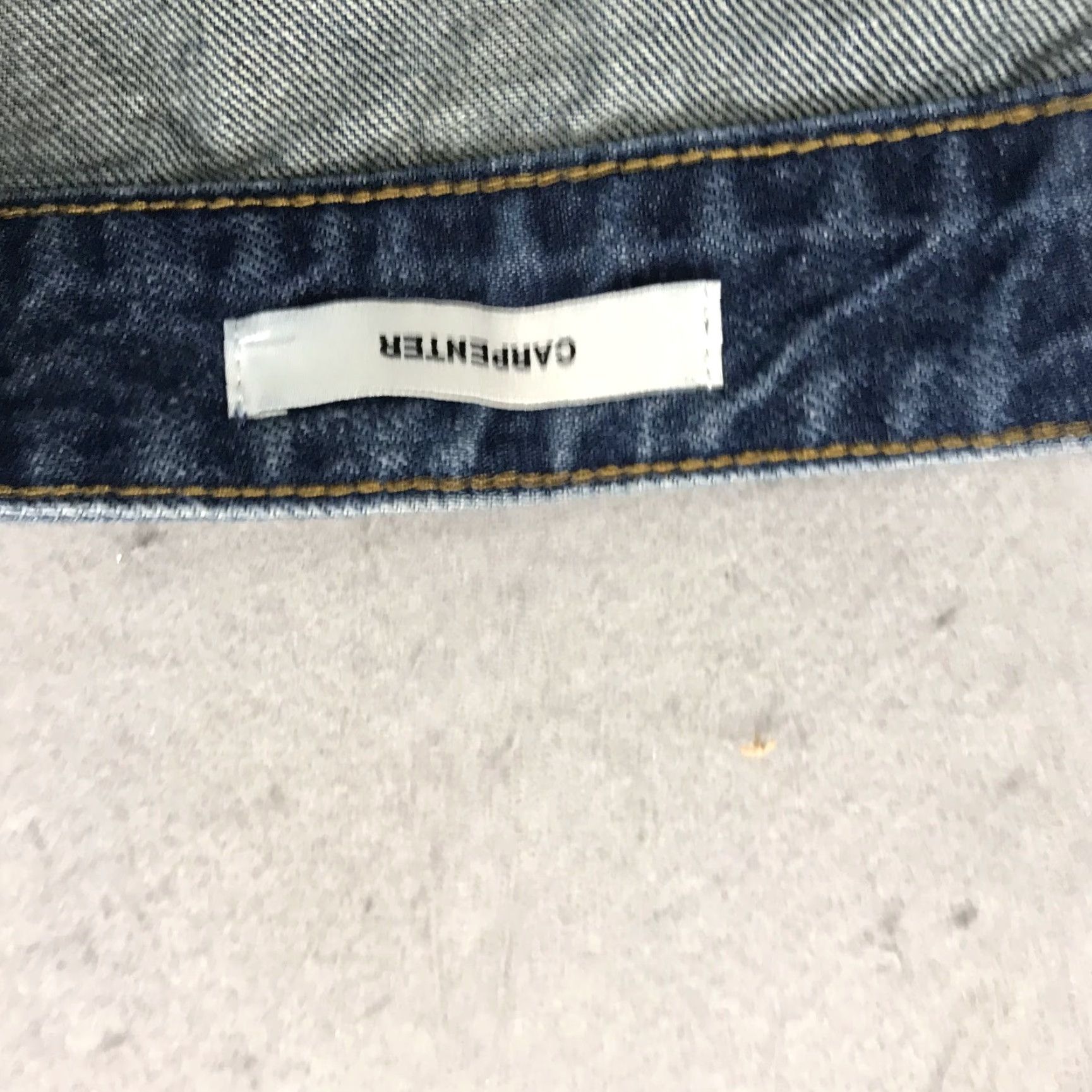 Guess VINTAGE GUESS Jeans Mens 38x28 Blue Carpenter Baggy Loose Denim Hip Hop 90s Mens Jeans Size US 38 / EU 54 - 5 Thumbnail
