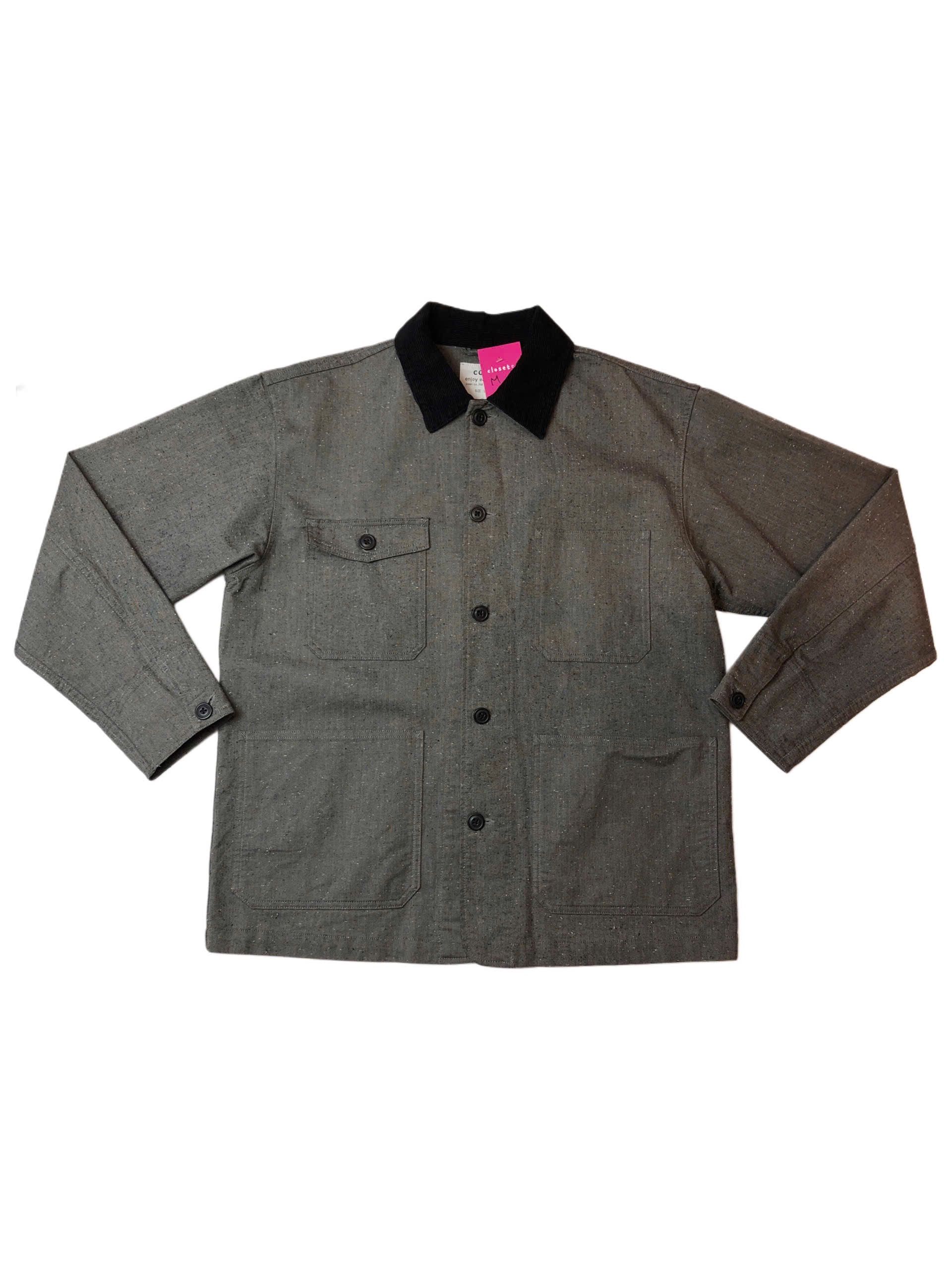 Other Coen Herringbone Chore Jacket Size US L / EU 52-54 / 3 - 1 Thumbnail