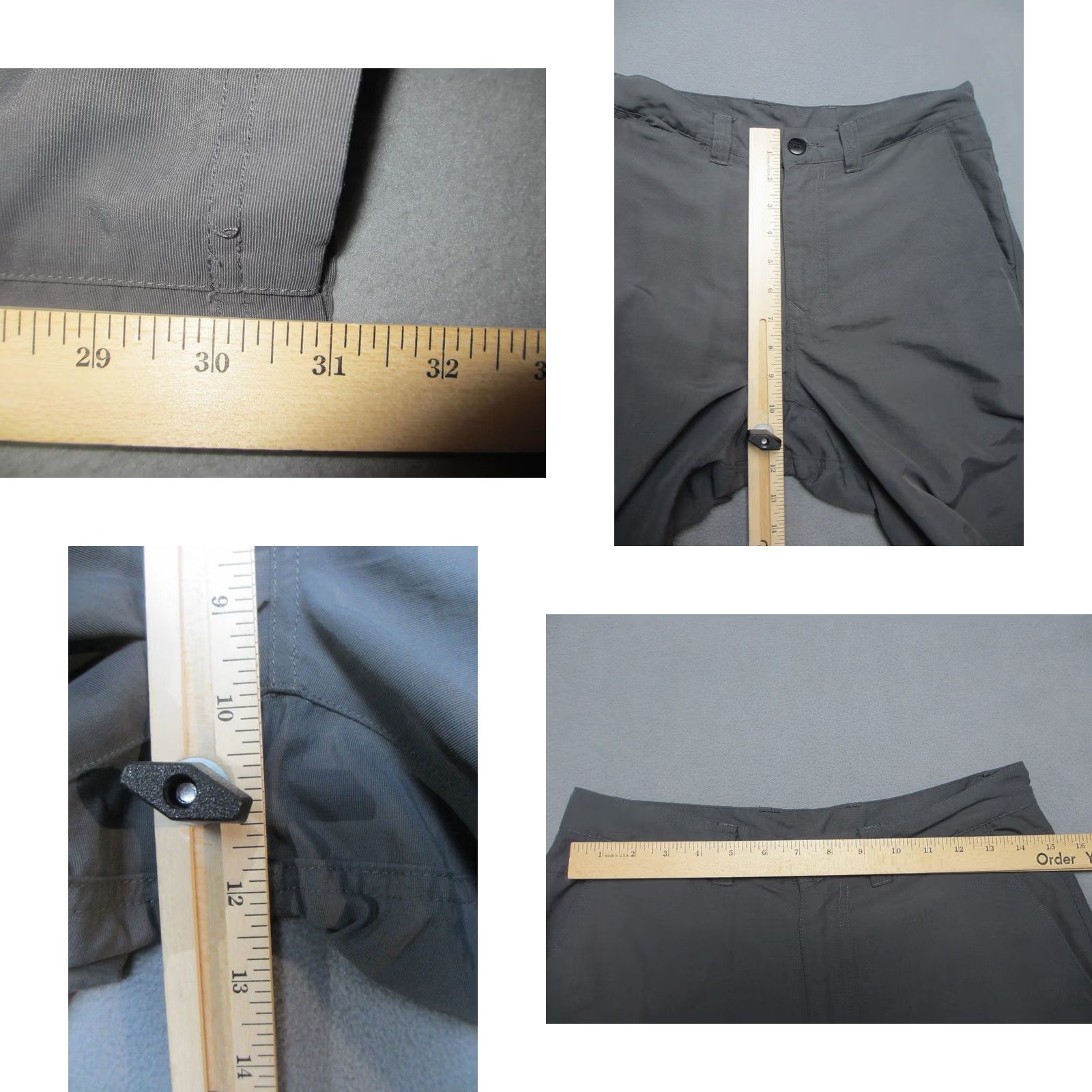 Vintage REI Pants Men's 30 X 31 Gray Outdoor Hiking Casual Pockets Size US 30 / EU 46 - 8 Thumbnail