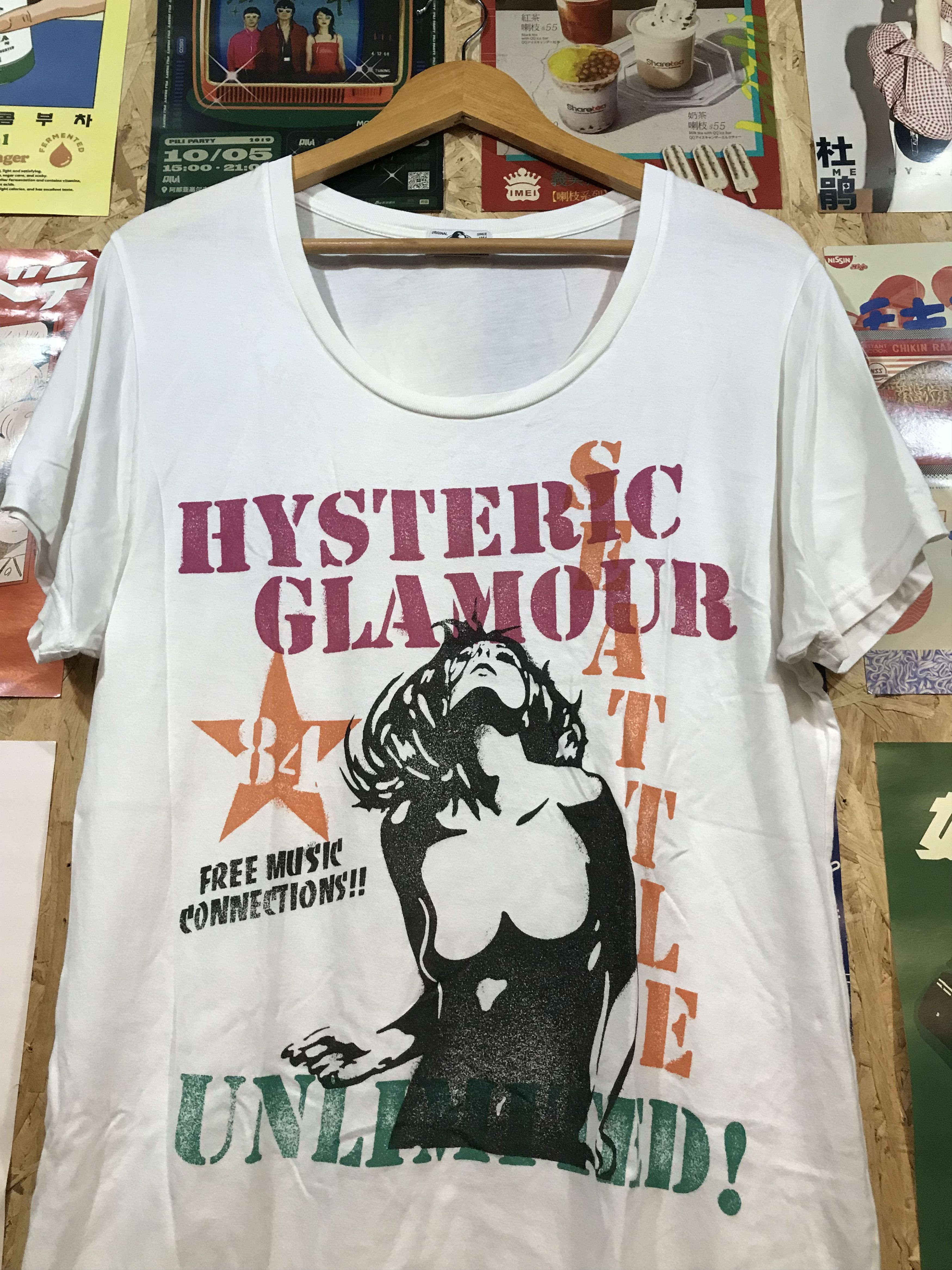 Hysteric Glamour Hysteric Glamour Seattle Unlimited Tee Shirt Size M / US 6-8 / IT 42-44 - 2 Thumbnail