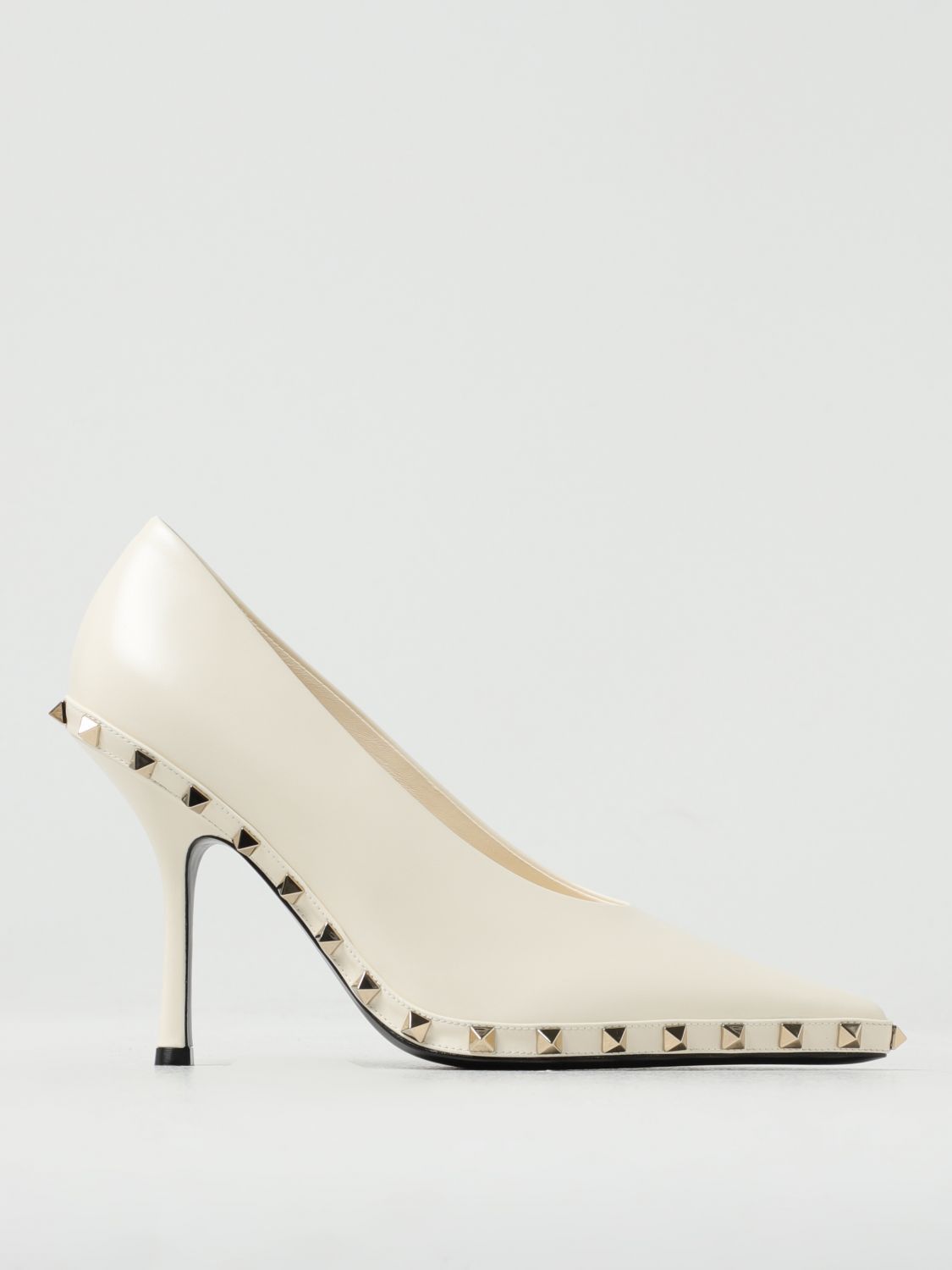 image of Valentino Garavani Pumps Woman Yellow Cream Shoes, Women's (Size 11)