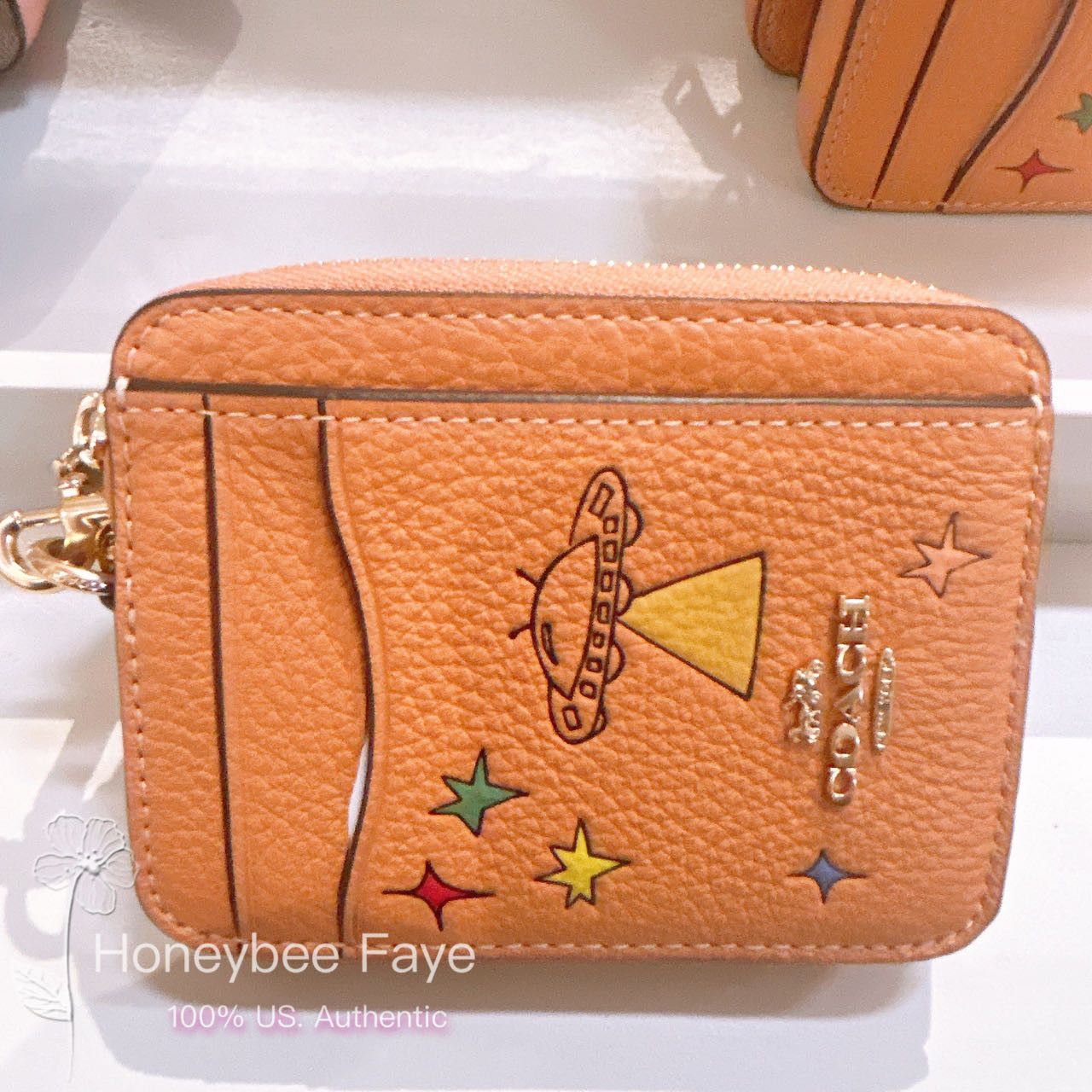 Coach Coach X Observed By Us Zip Card Case CU404 Size ONE SIZE - 1 Thumbnail
