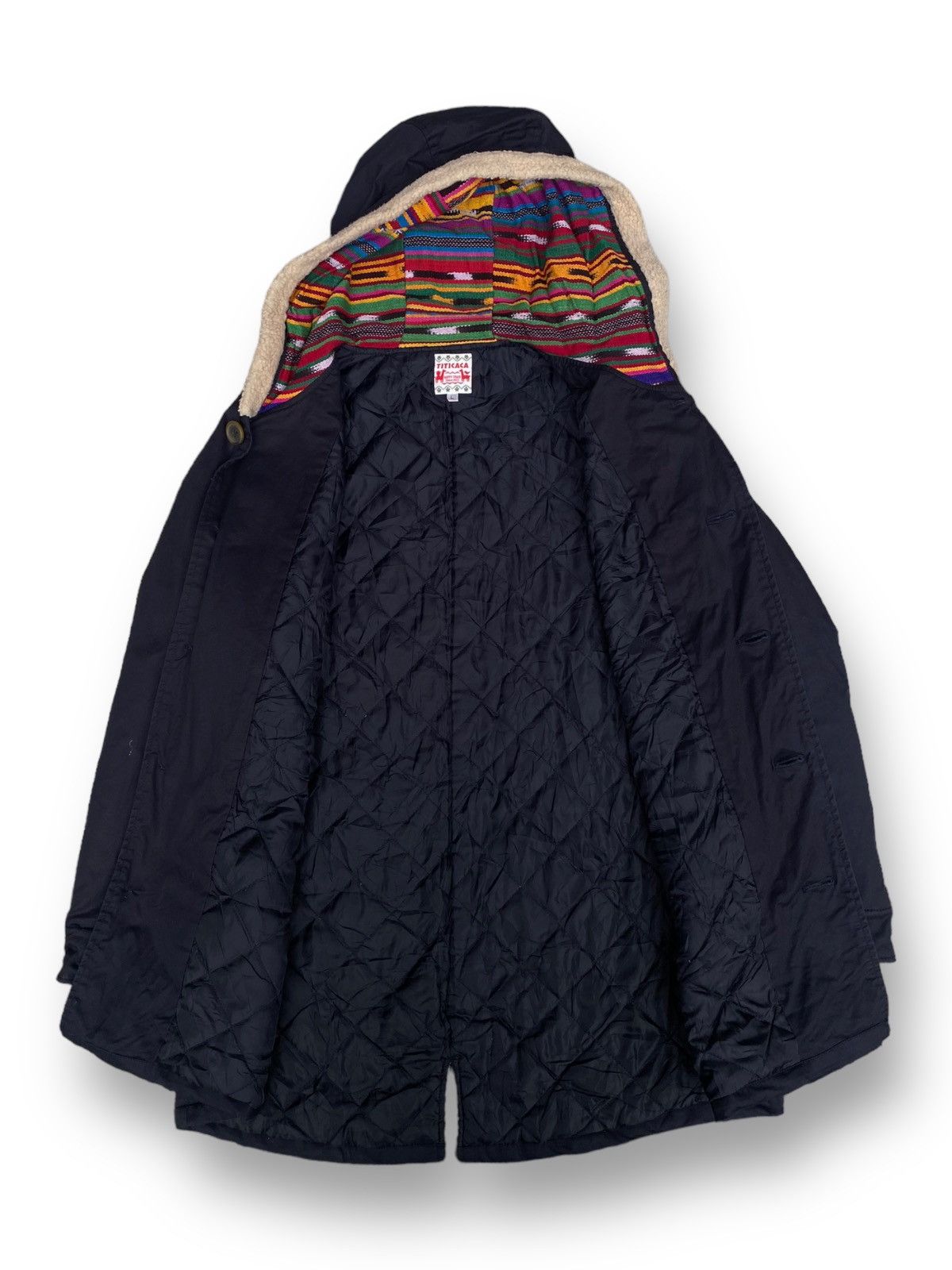 Vintage Vintage TITICACA Navajo Design Hoodie Jacket. #B7 Size US L / EU 52-54 / 3 - 3 Thumbnail