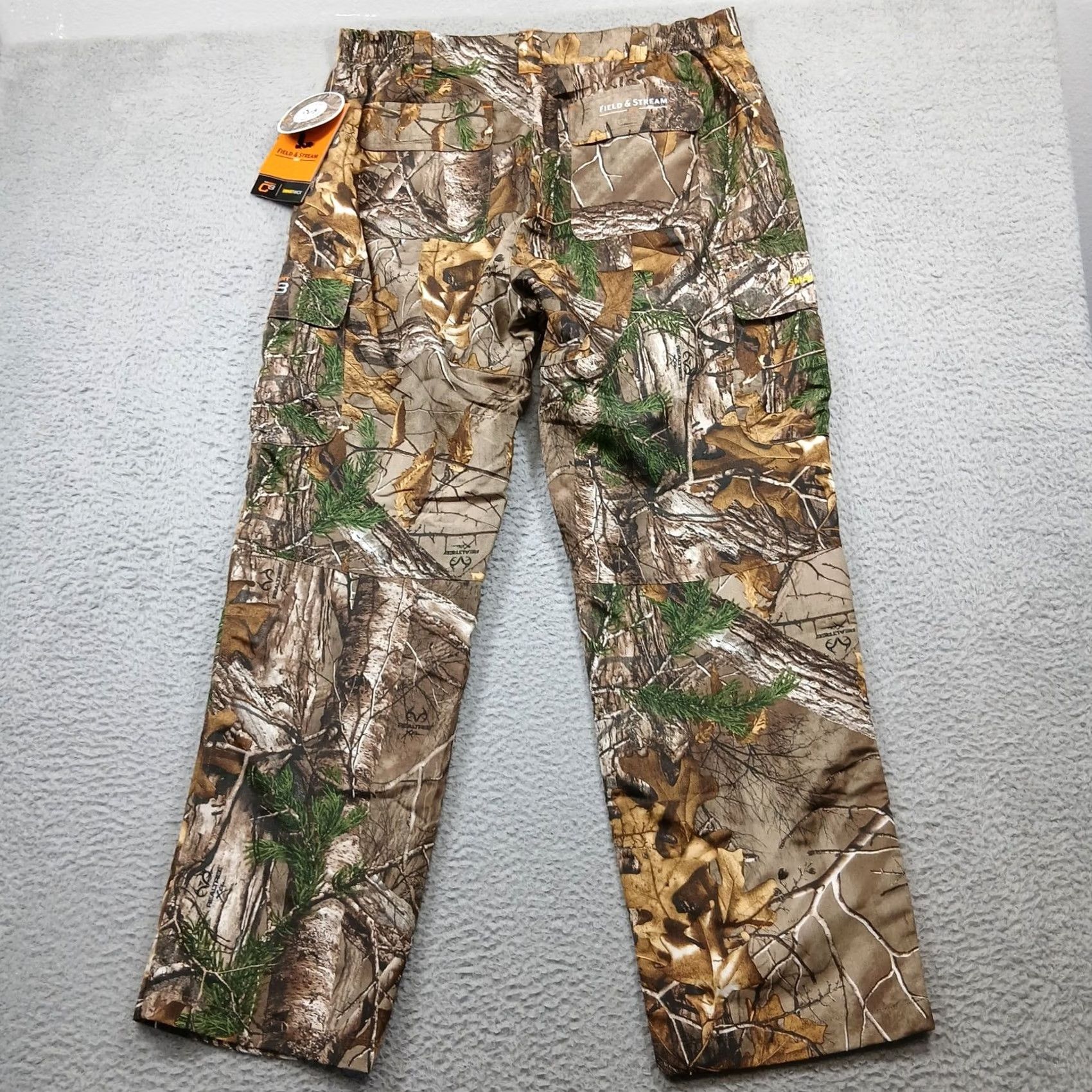 Realtree Field & Stream Realtree Xtra Camo Hunting Pants Mens Large Cargo NWT Size US 33 - 3 Thumbnail
