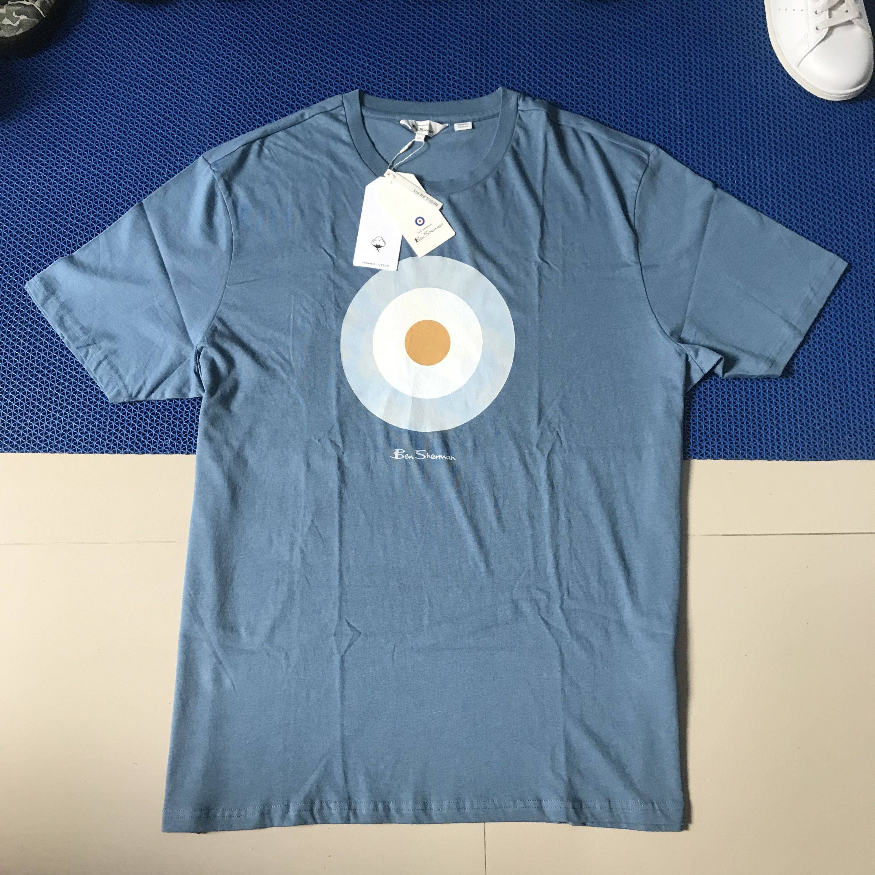 Ben Sherman × Hysteric Glamour Ben Sherman mods Target Blue Shadow T-Shirt new XXL Size US XXL / EU 58 / 5 - 10 Thumbnail