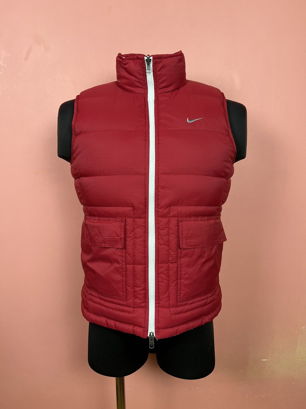Nike Nike vintage rare vest double side streetwear womens down Size M / US 6-8 / IT 42-44 - 1 Thumbnail