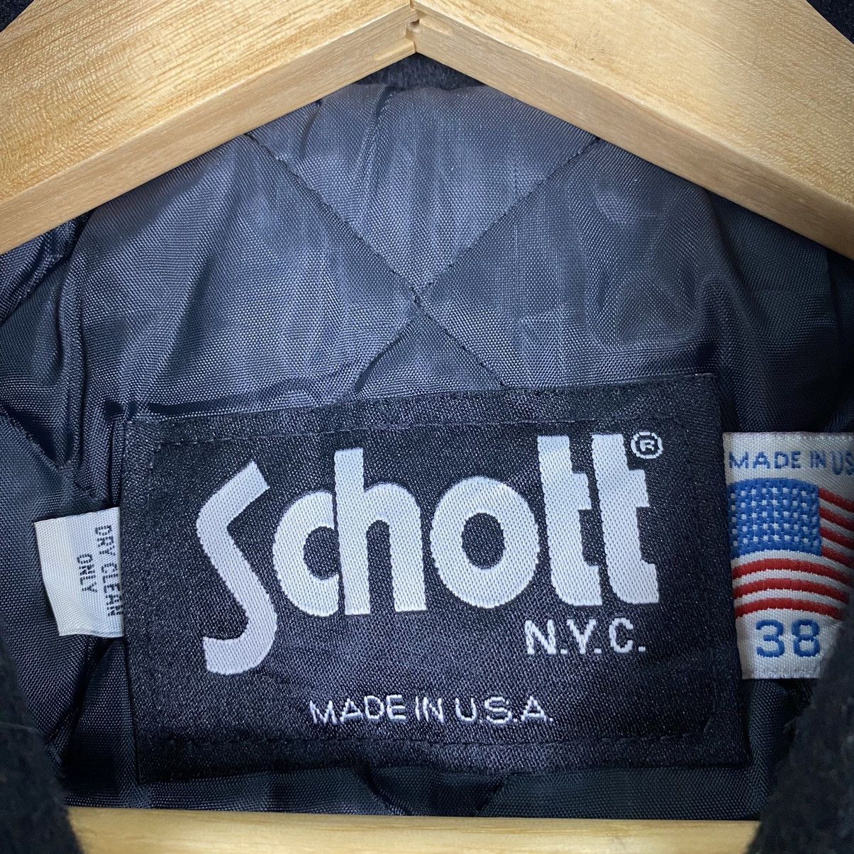 Schott × Vintage Schott vintage USN WW2 wool peacoat jacket Size US M / EU 48-50 / 2 - 10 Thumbnail