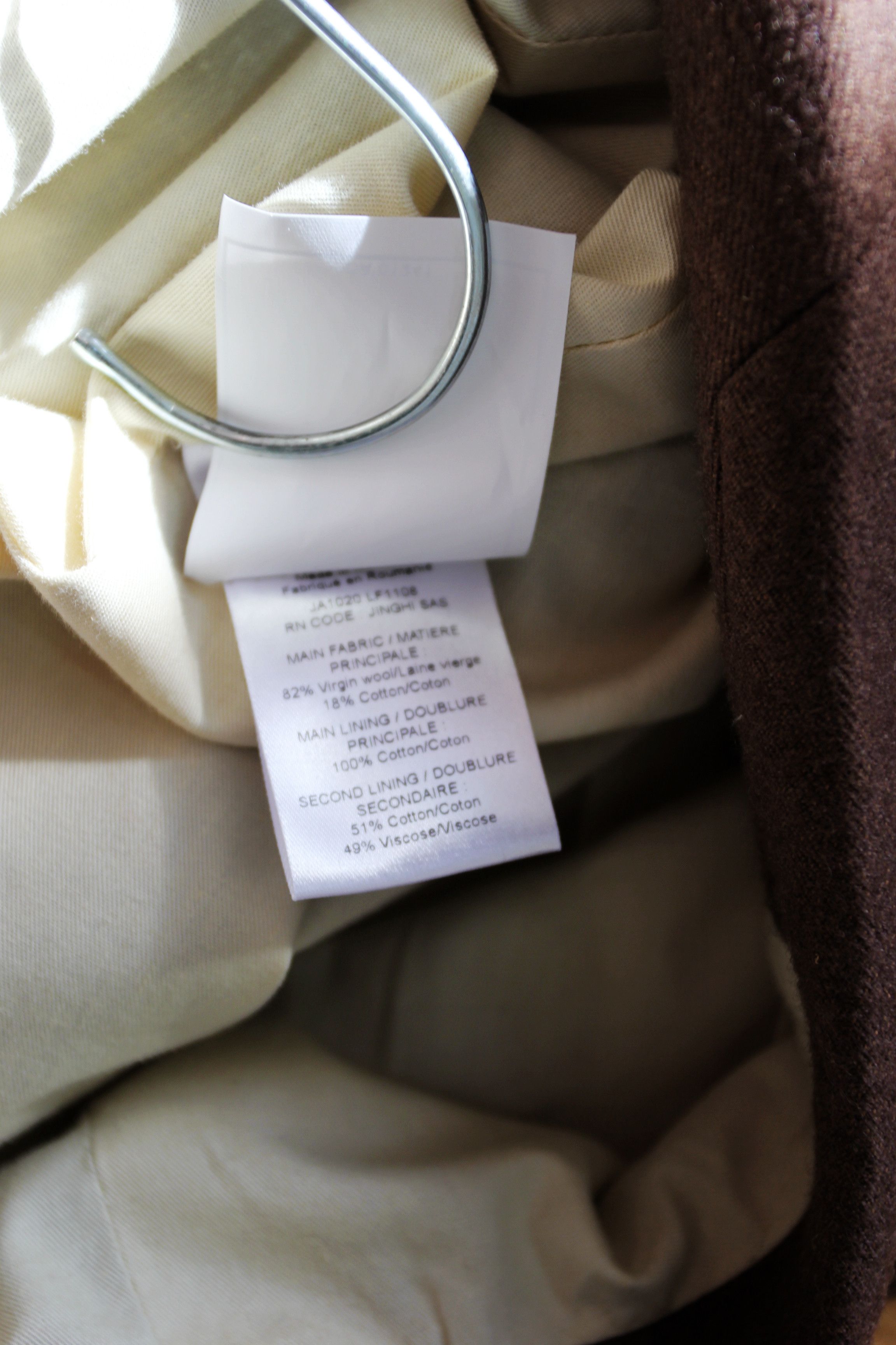 Lemaire BNWT AW23 LEMAIRE DOUBLE-BREASTED TWILL JACKET 50 Size US M / EU 48-50 / 2 - 9 Thumbnail
