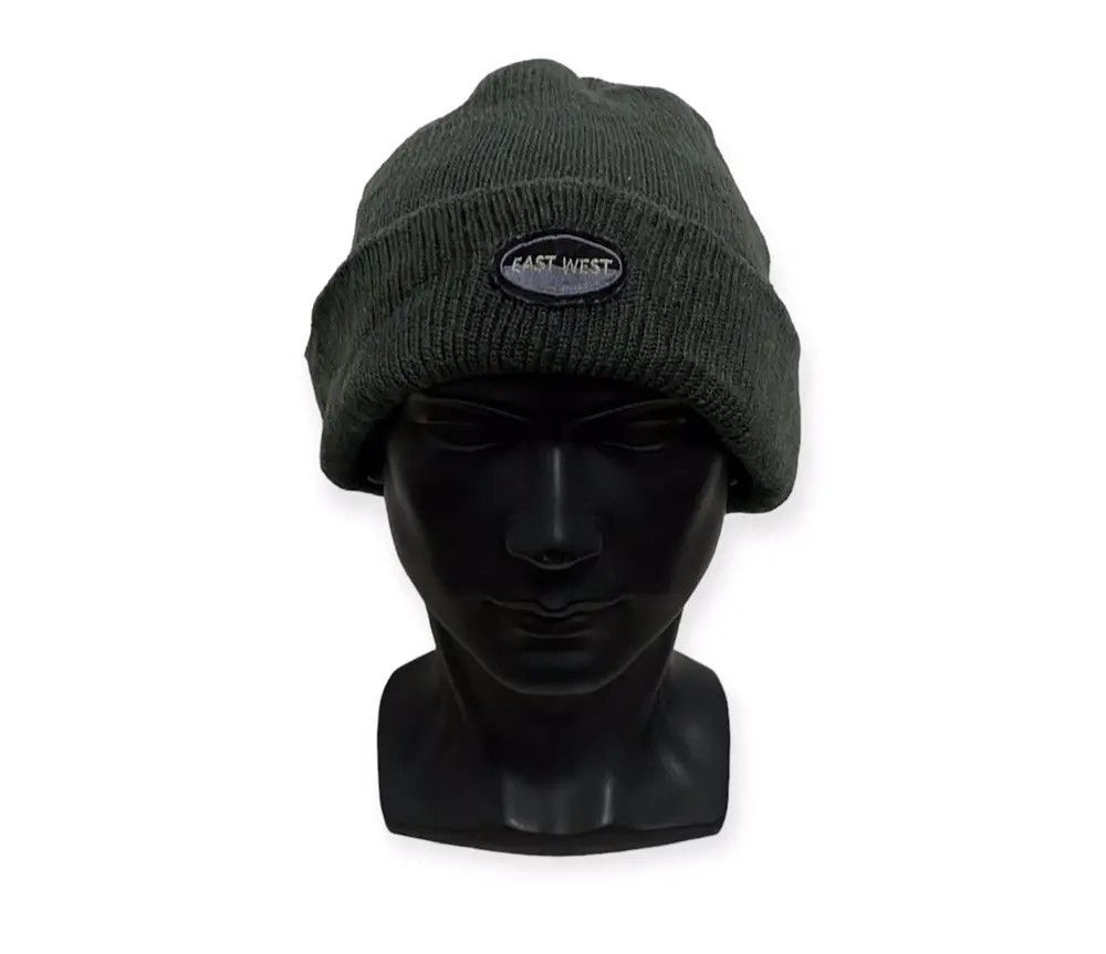 Japanese Brand × Vintage East West Small Logo Beanie Hat Size ONE SIZE - 1 Thumbnail