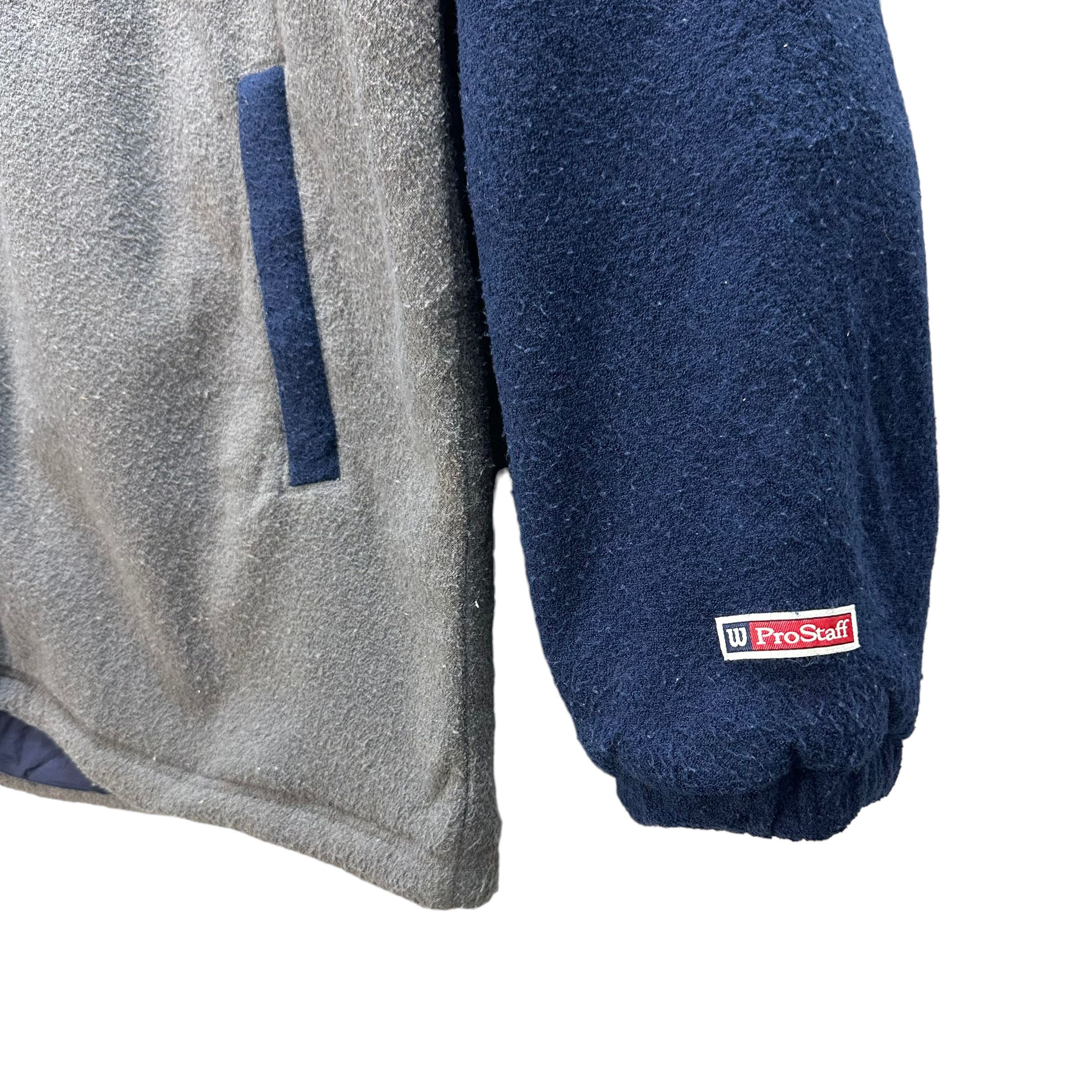 Wilson WILSON BACK BIG LOGO FLEECE HOODIE #8208-214 Size US L / EU 52-54 / 3 - 6 Thumbnail
