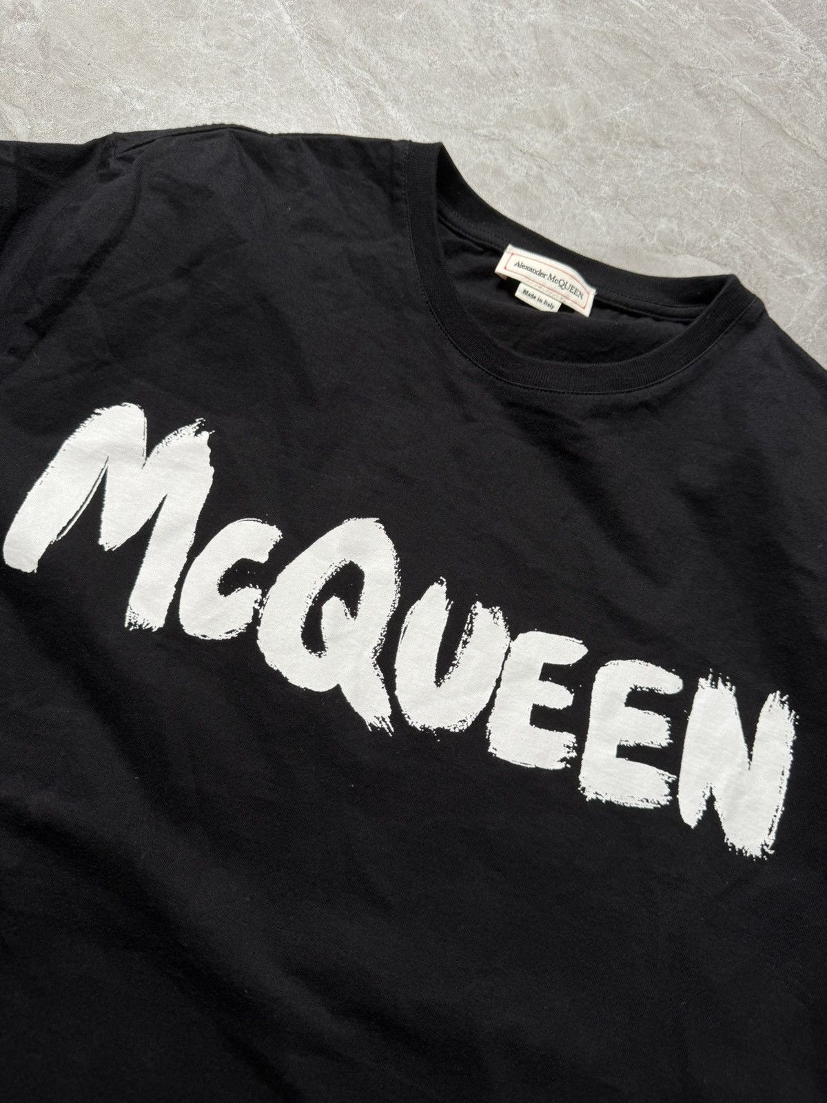 Alexander McQueen Alexander Mcqueen Logo Tee Size US M / EU 48-50 / 2 - 3 Thumbnail