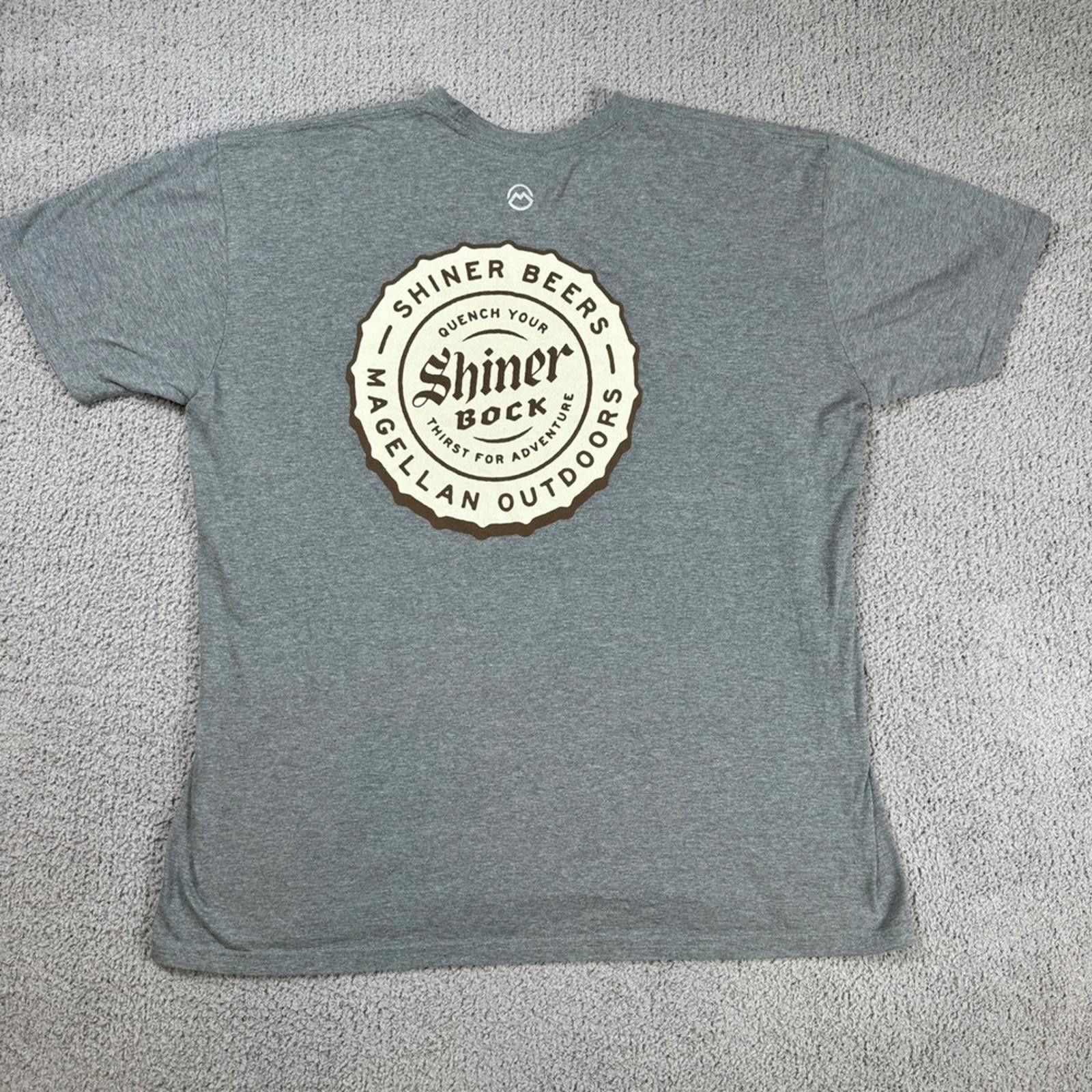 Other Magellan Outdoors x Shiner Bock T Shirt Gray Mens 2XL Beer Size US XXL / EU 58 / 5 - 1 Thumbnail