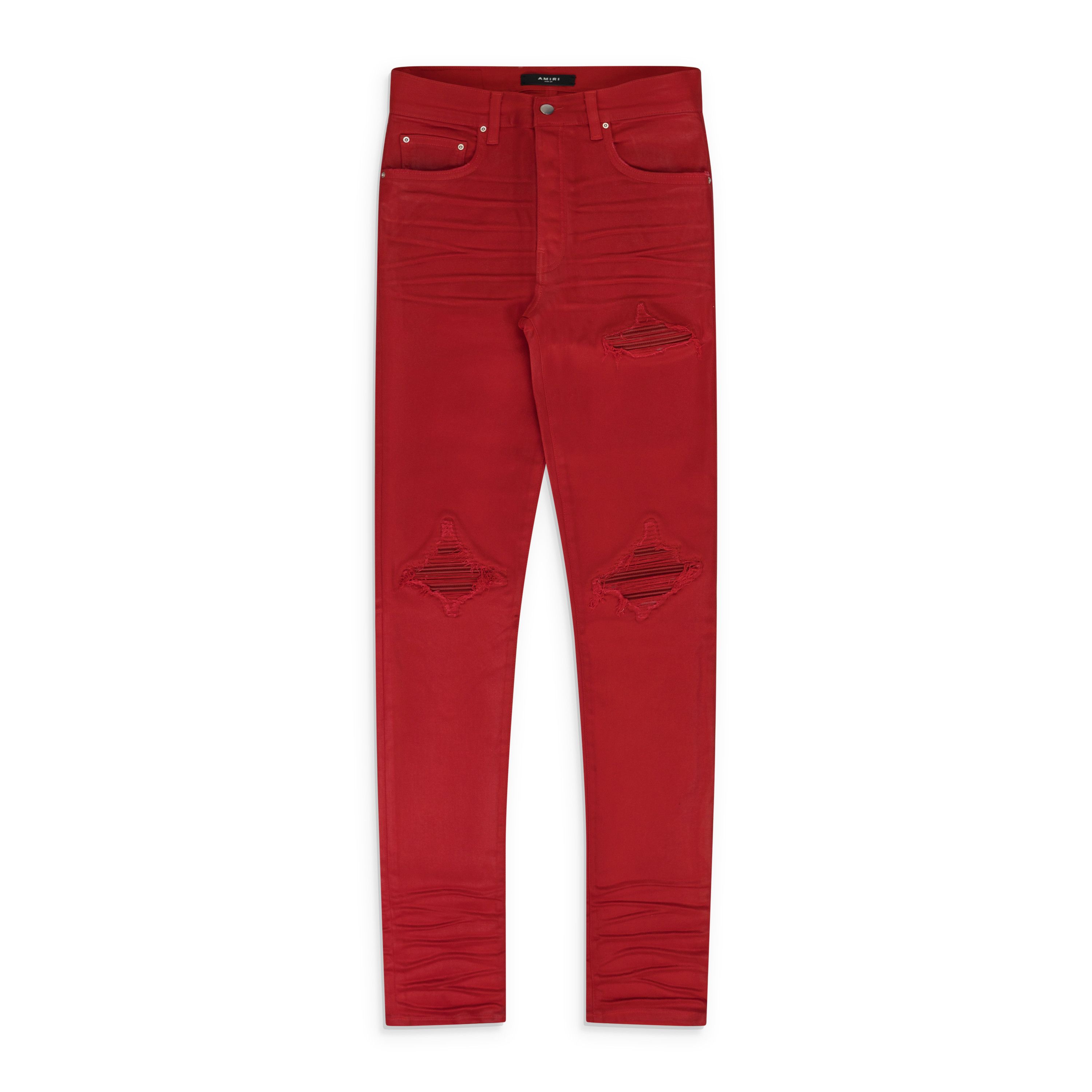 Amiri MX1 Waxed Skinny Jeans Size 28 | Grailed
