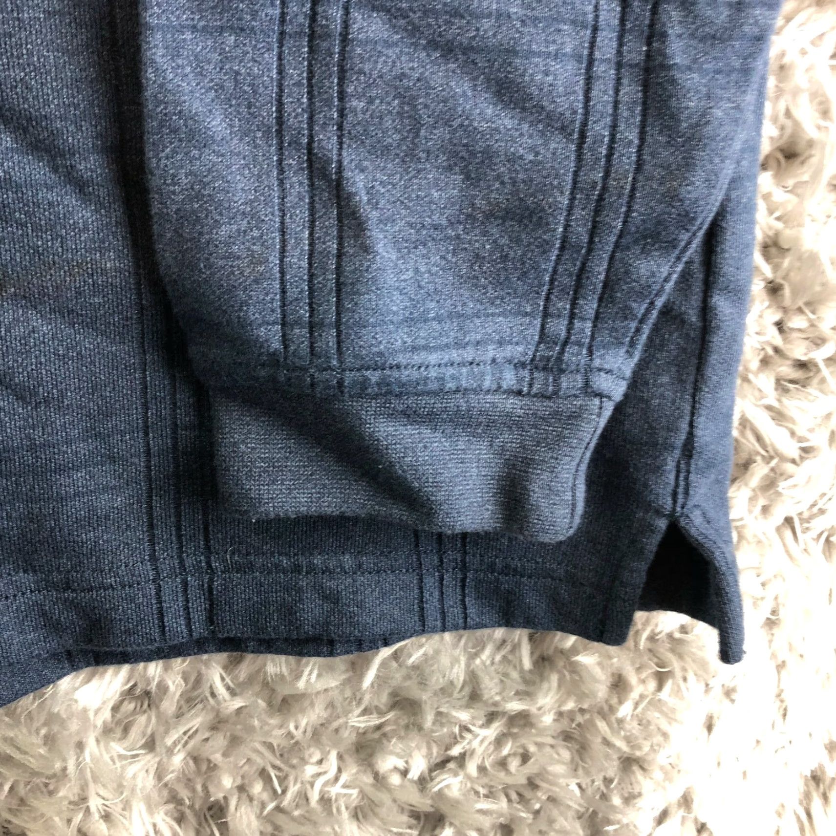 Arrow Arrow Classic Fit Mens Medium Gray Long Sleeve Spread Collar Pullover Shirt Size US M / EU 48-50 / 2 - 3 Thumbnail