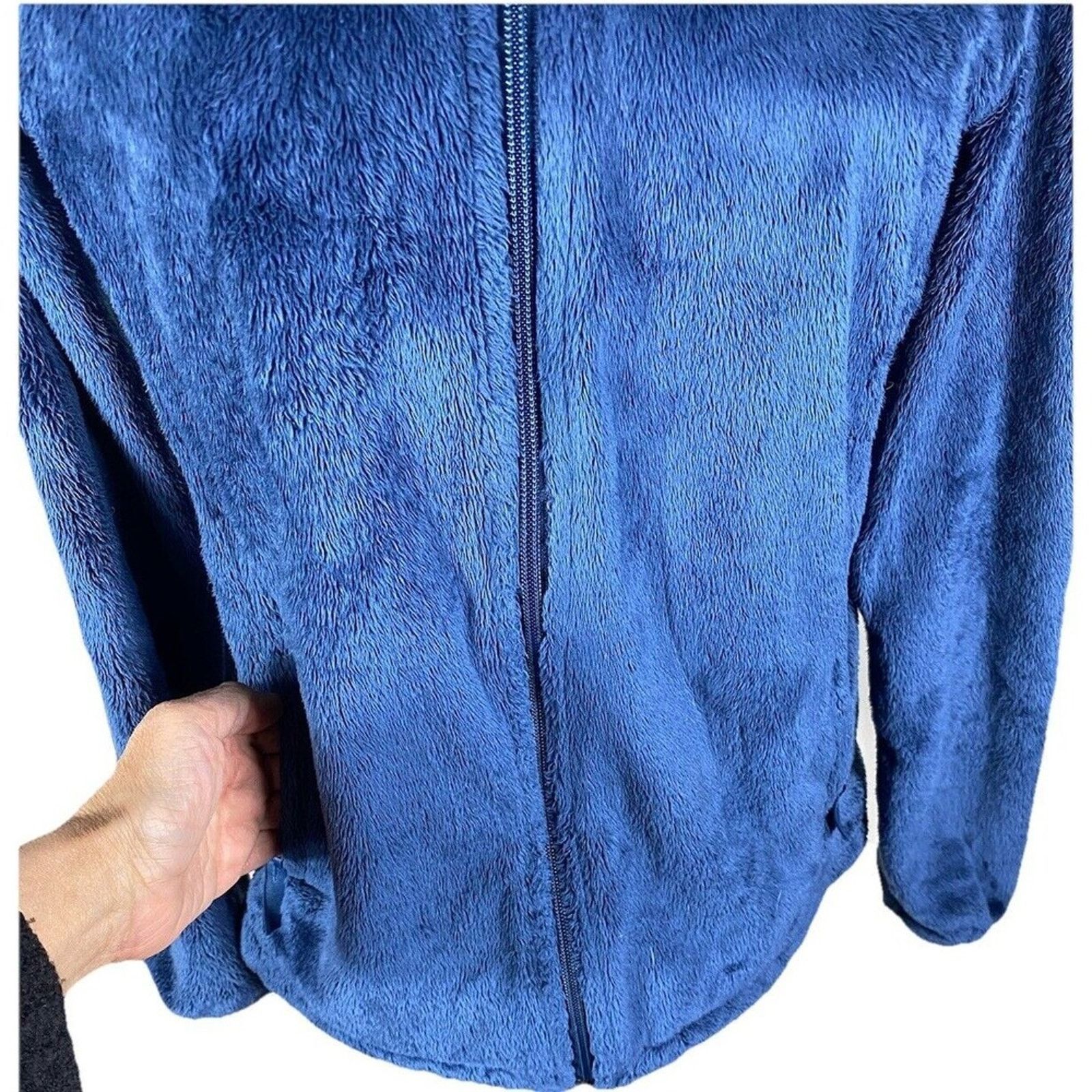 The North Face The North Face Circular Size M Osito Full Zip Jacket-Blue- Size M / US 6-8 / IT 42-44 - 5 Thumbnail