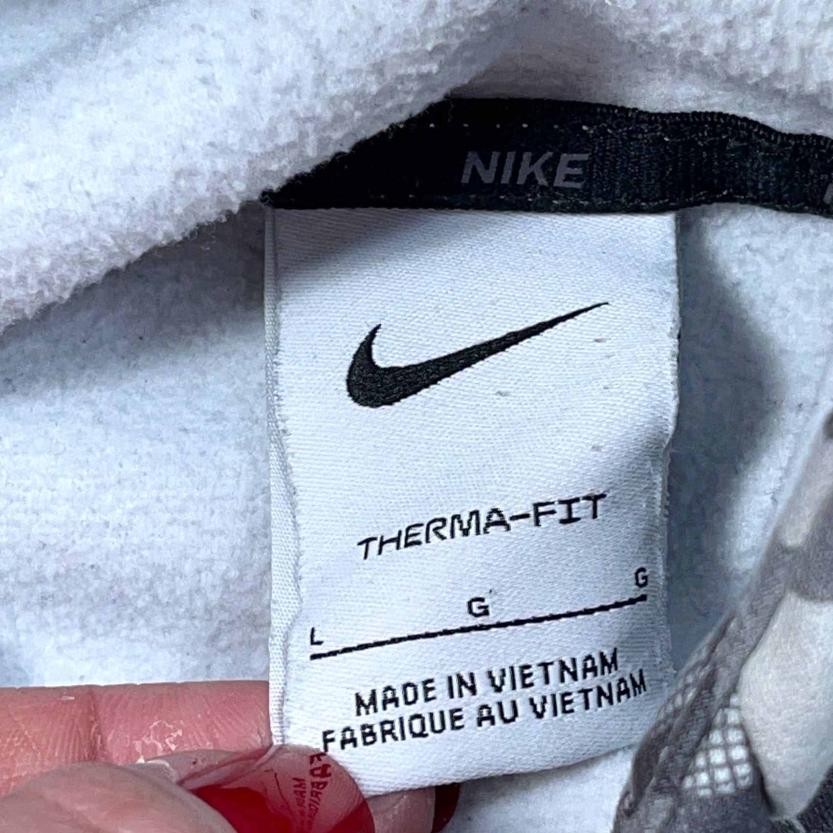 Nike Nike Hoodie Men L Gray Camouflage Therma Fit Pullover Sweatshirt Performance Adult Size US L / EU 52-54 / 3 - 3 Thumbnail