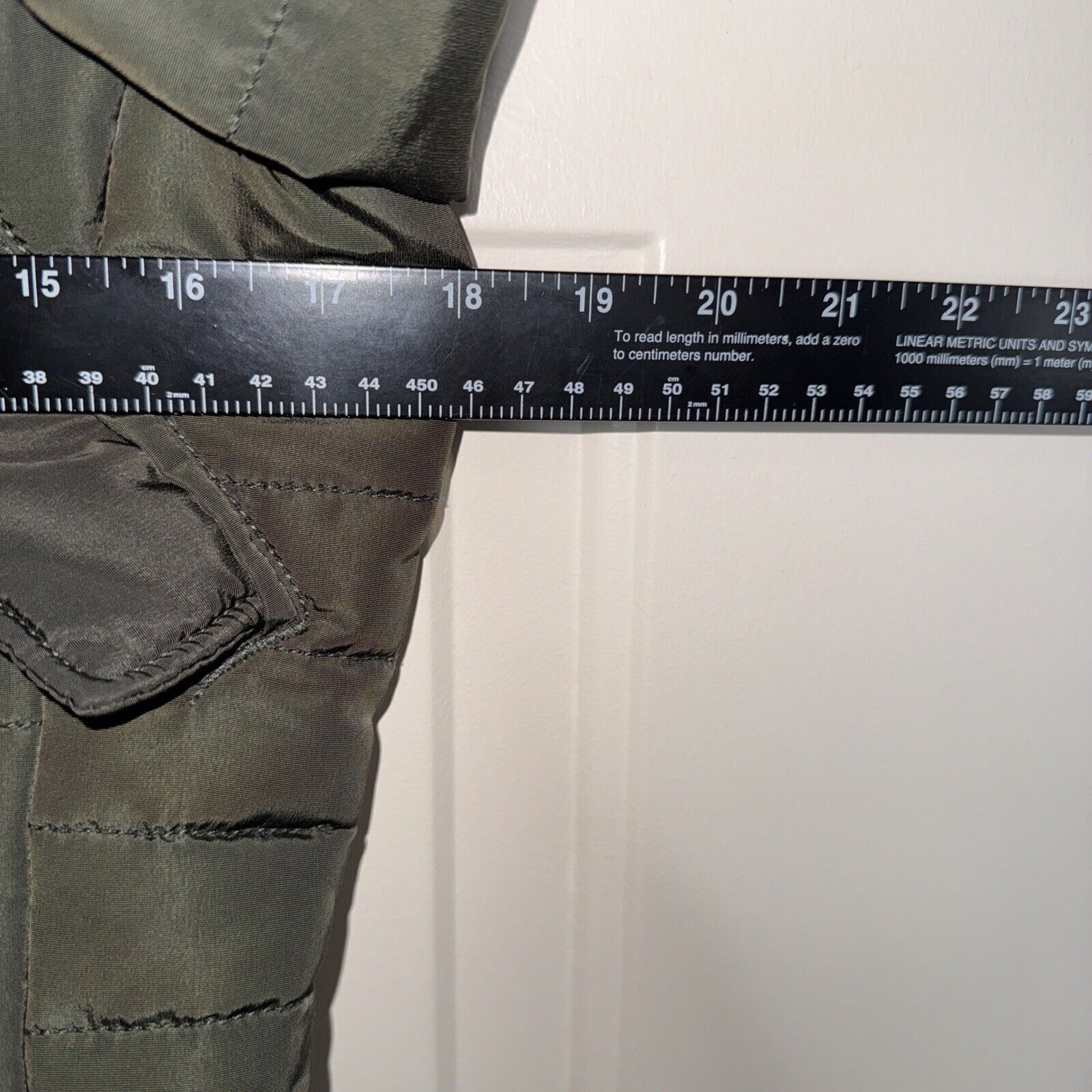 H&M H&M Parka Coat Women’s Size 2 Khaki Green Puffer Jacket Zip Size XS / US 0-2 / IT 36-38 - 8 Thumbnail