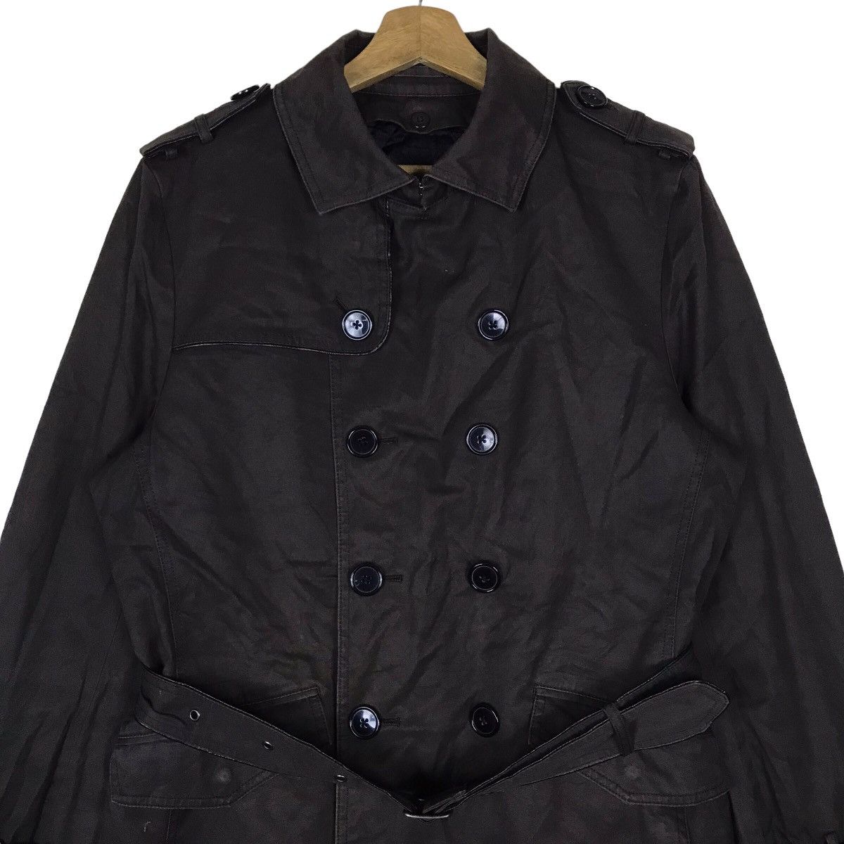 Vintage Katharine Hamnett London Trench Coat Jacket