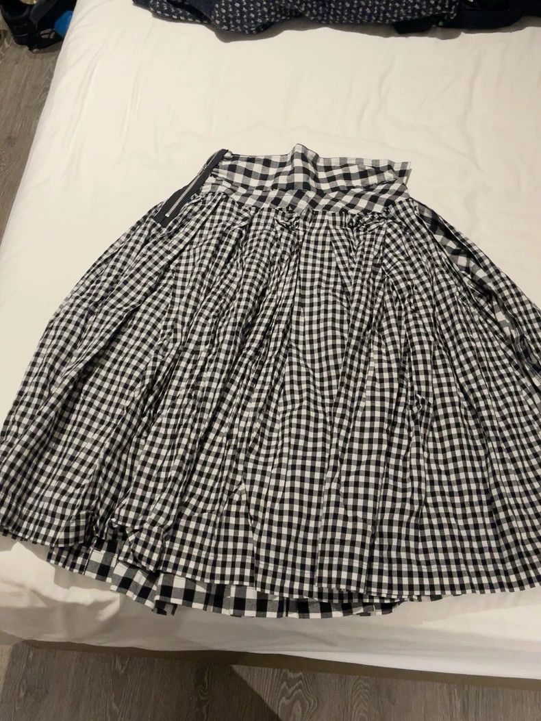 Comme des Garcons Comme Des Garcons Black and white plaid skirt Size S / US 4 / IT 40 - 2 Thumbnail