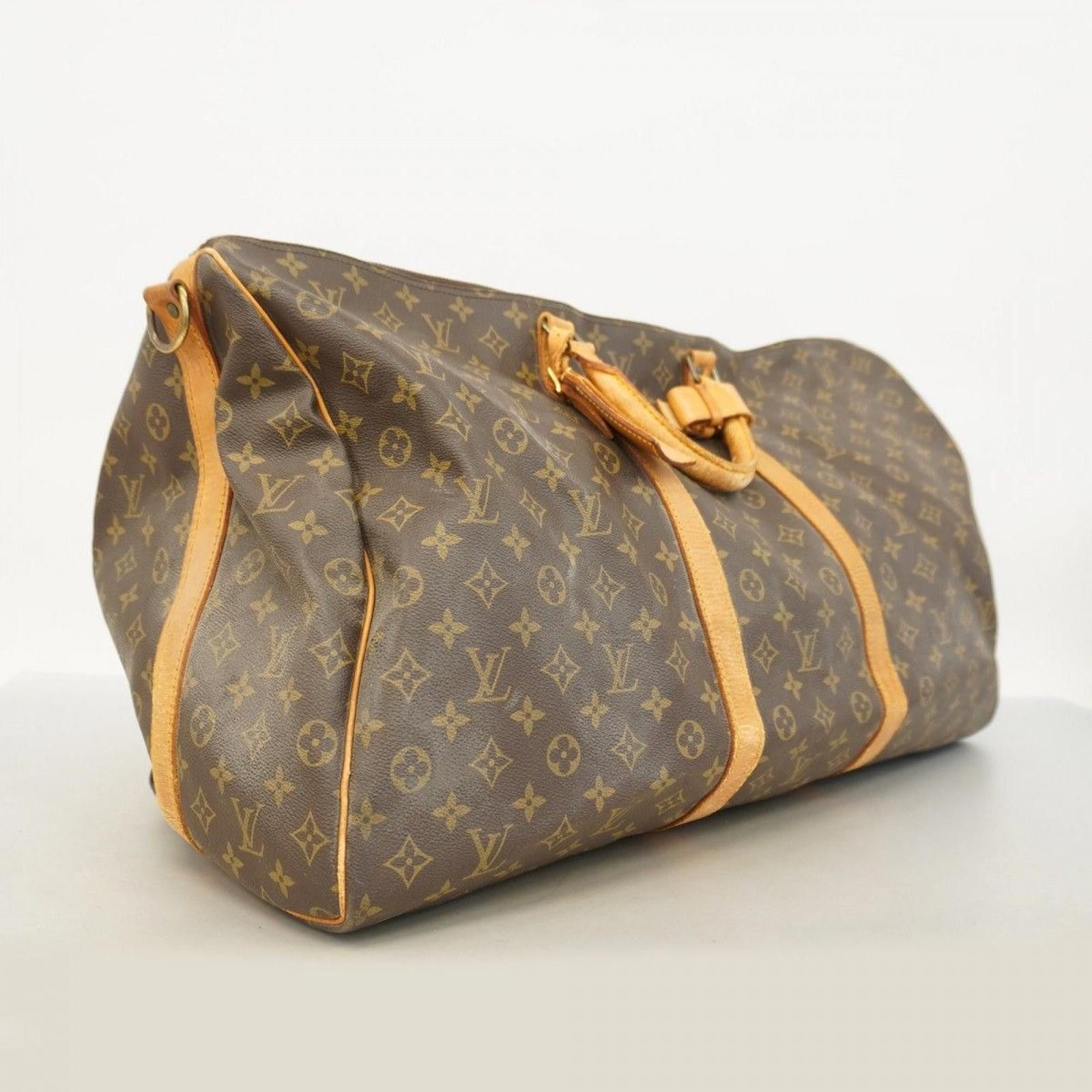 Louis Vuitton Louis Vuitton - Monogram Canvas Keepall 60 Duffle Bag Size ONE SIZE - 3 Thumbnail