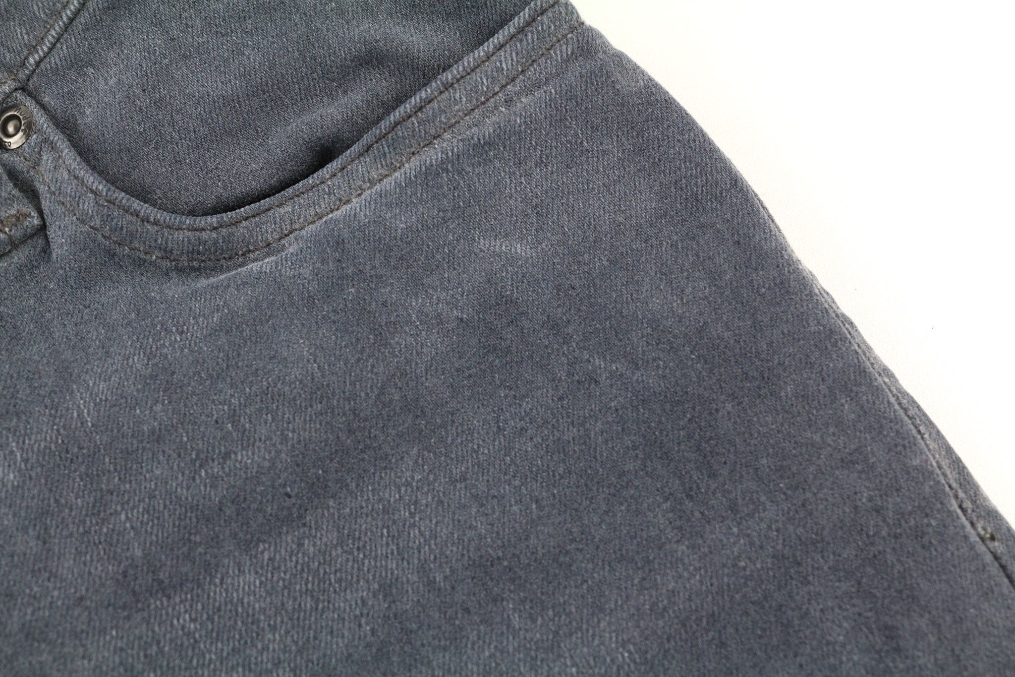 Nudie Jeans THIN FINN W28/L32 Grey Cotton Stretch Jeans 80633 Size US 28 / EU 44 - 10 Thumbnail