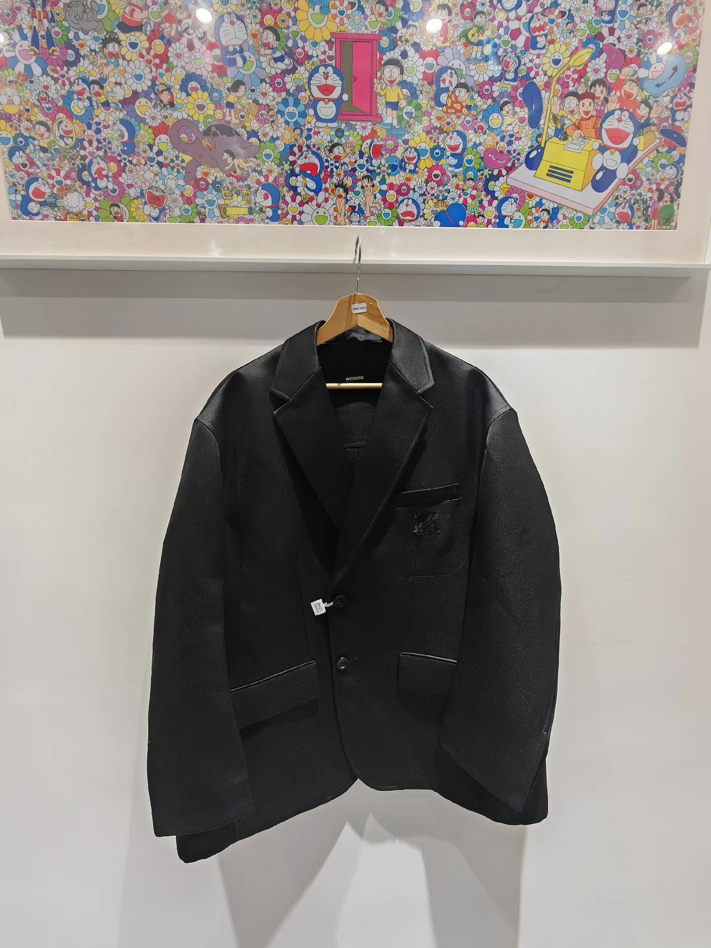 WE11DONE WE11DONE Logo Sequin Blazer Q15 Size 50R - 1 Thumbnail