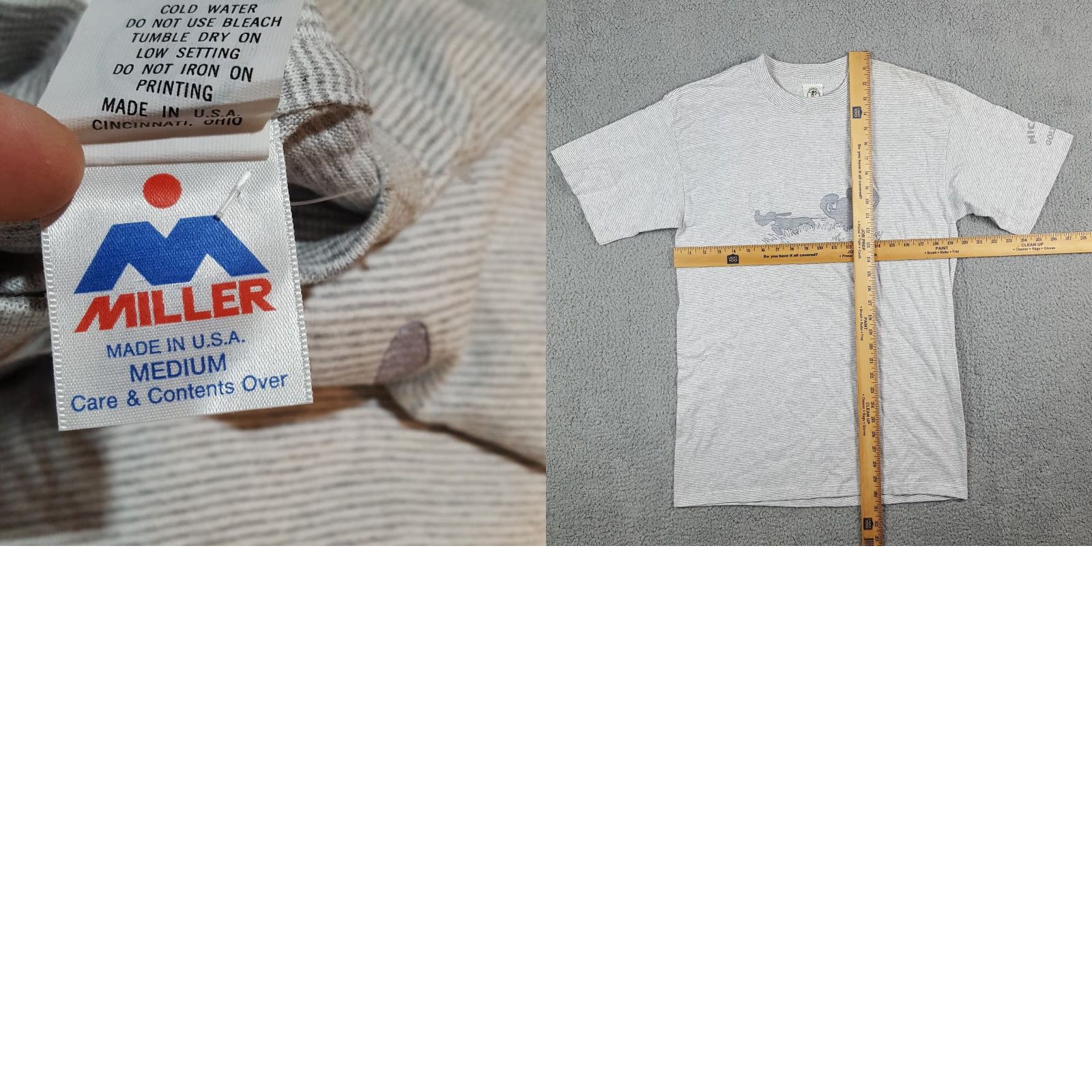Vintage Vintage Disney Mickey Mouse Golf Club T-Shirt Short Sleeve Men M Gray Cartoon Retro Y2K USA Size US M / EU 48-50 / 2 - 8 Thumbnail