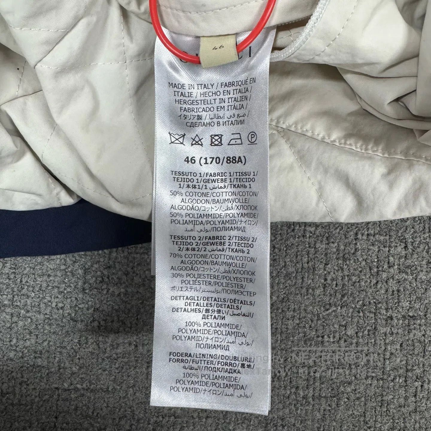 Gucci Guicci Medium-to-long length: Caped cotton jacket with lon Size US S / EU 44-46 / 1 - 6 Thumbnail