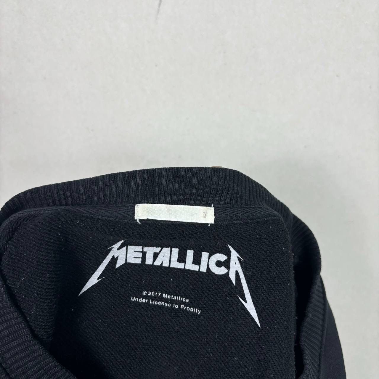 Metallica GU x Metallica 2017 Skeleton Justice Crewneck Sweatshirt S Size US S / EU 44-46 / 1 - 4 Thumbnail