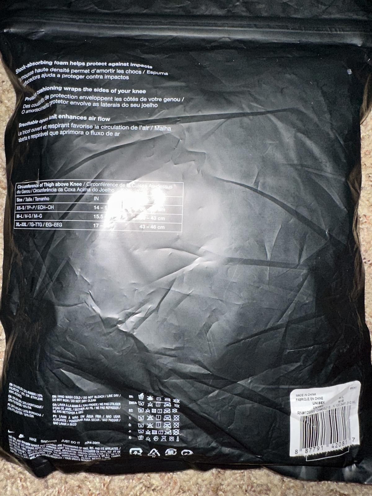 Nike Nike Varsity Knee Pad Size ONE SIZE - 4 Thumbnail