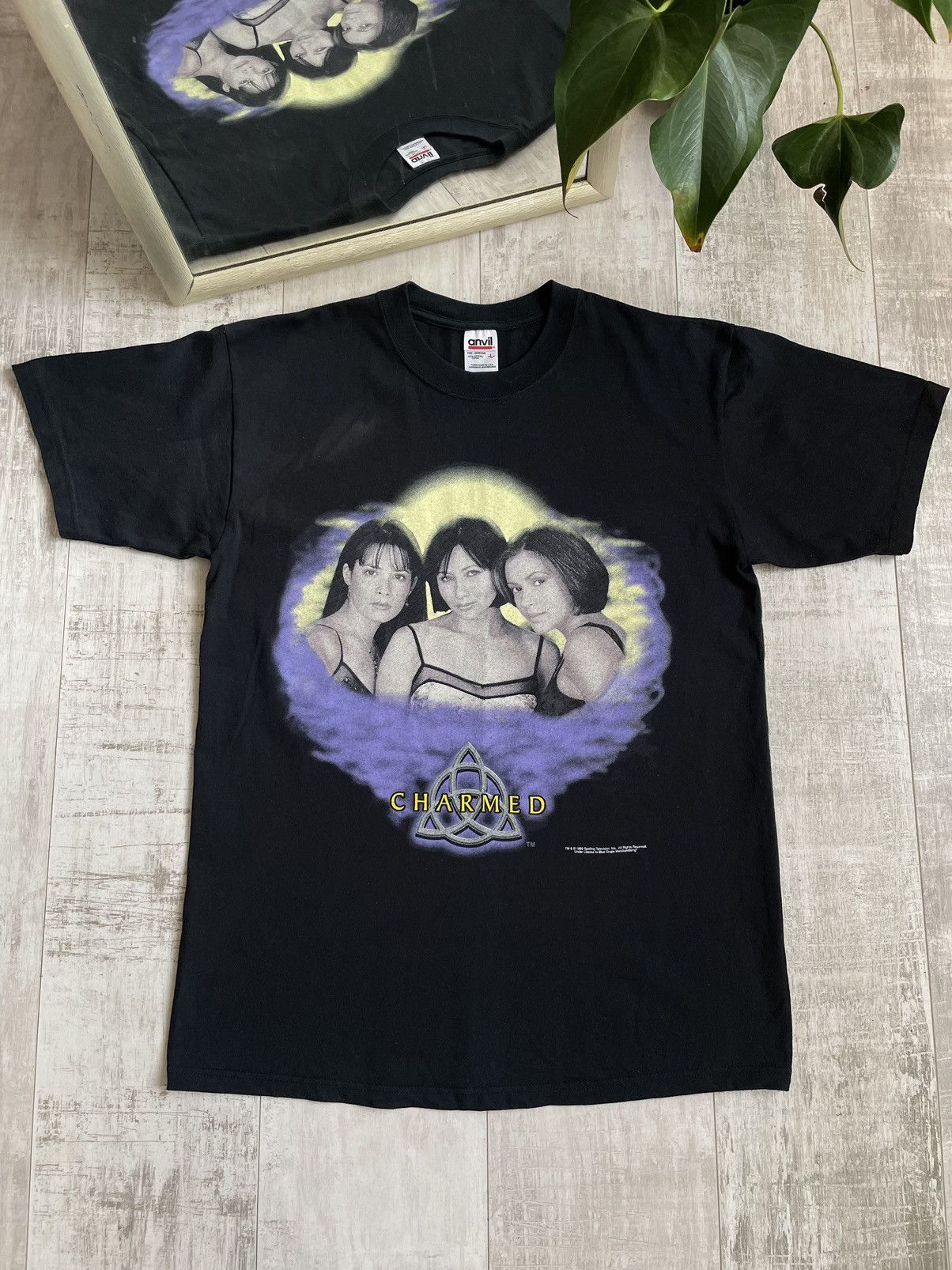 Vintage ❗️RARE❗️1999 Charmed TV Movie Promo T-Shirt Vintage Size US L / EU 52-54 / 3 - 1 Thumbnail