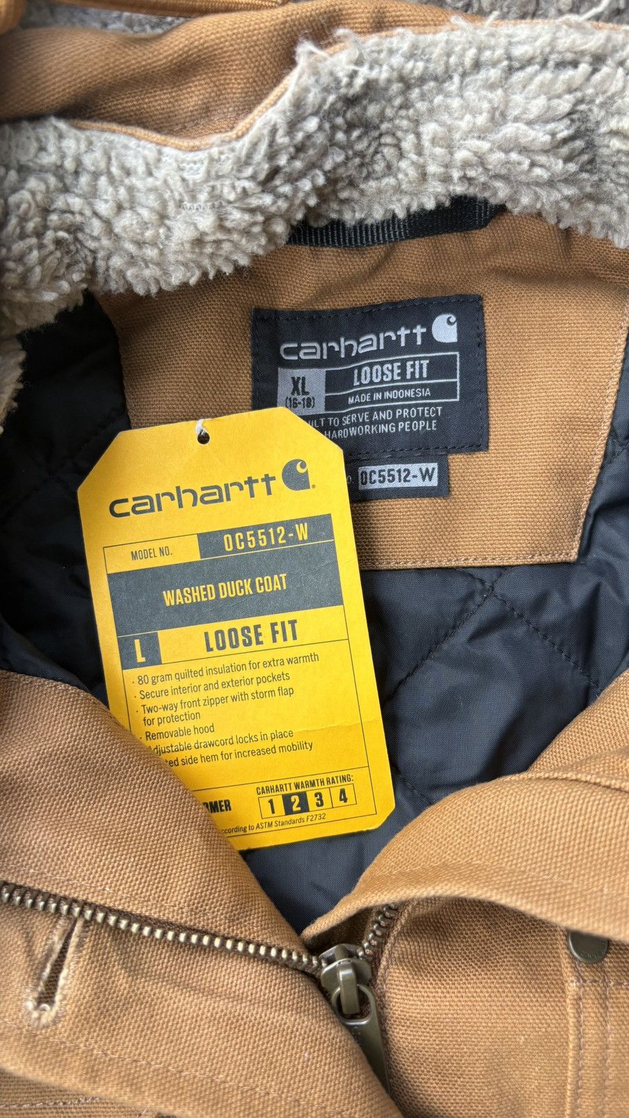 Carhartt Carhartt Washed Duck Coat Fall 2023 Size US XL / EU 56 / 4 - 4 Thumbnail