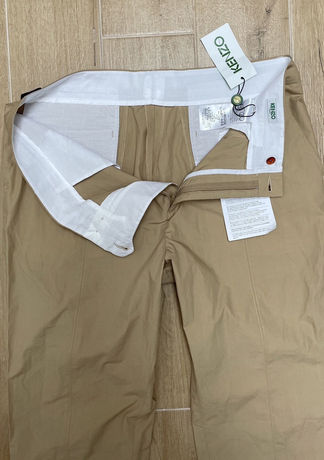 Kenzo Kenzo Paris cotton trousers Size US 34 / EU 50 - 4 Thumbnail