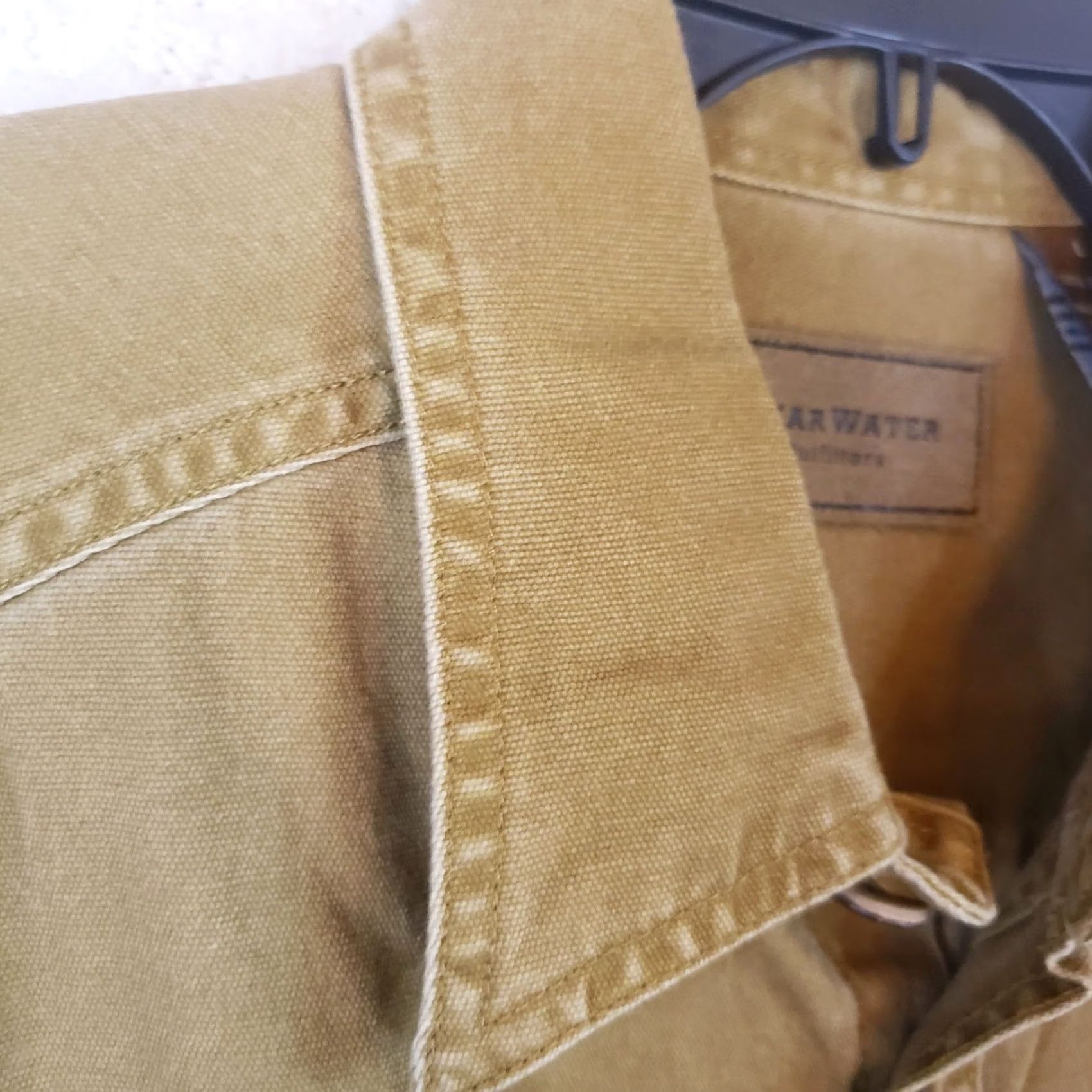 Vintage Clearwater Outfitters Shirt Men's Tan Brown Canvas Long Sleeve Rugged Outdoors Shirt Size US L / EU 52-54 / 3 - 7 Thumbnail